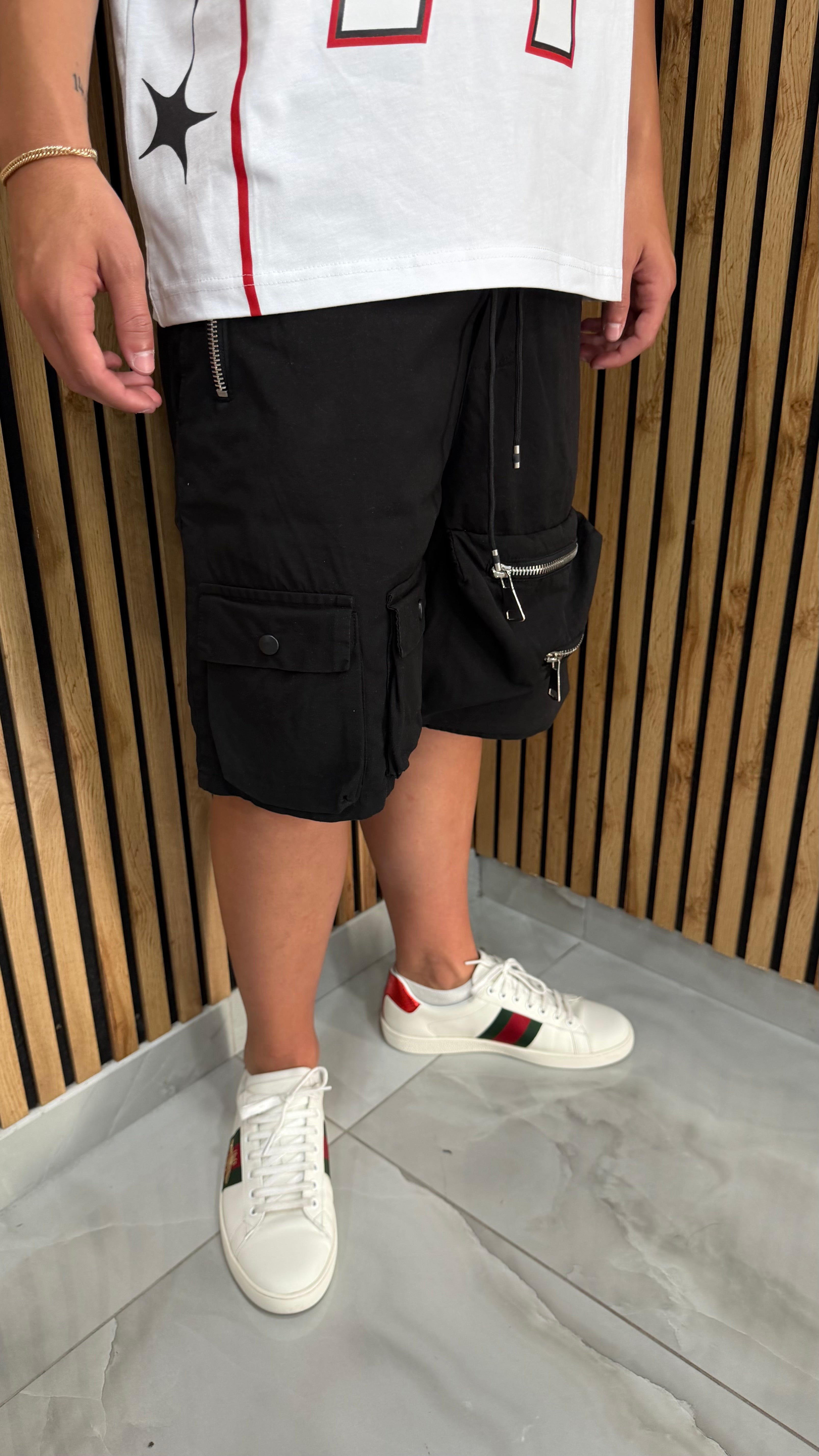 Shorts Downtown Cargo 2 Colori Cianotic
