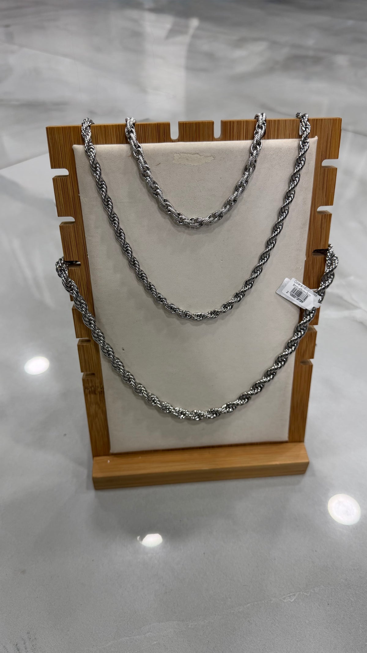 Collana Uomo “Nodéa” 2 Materiali