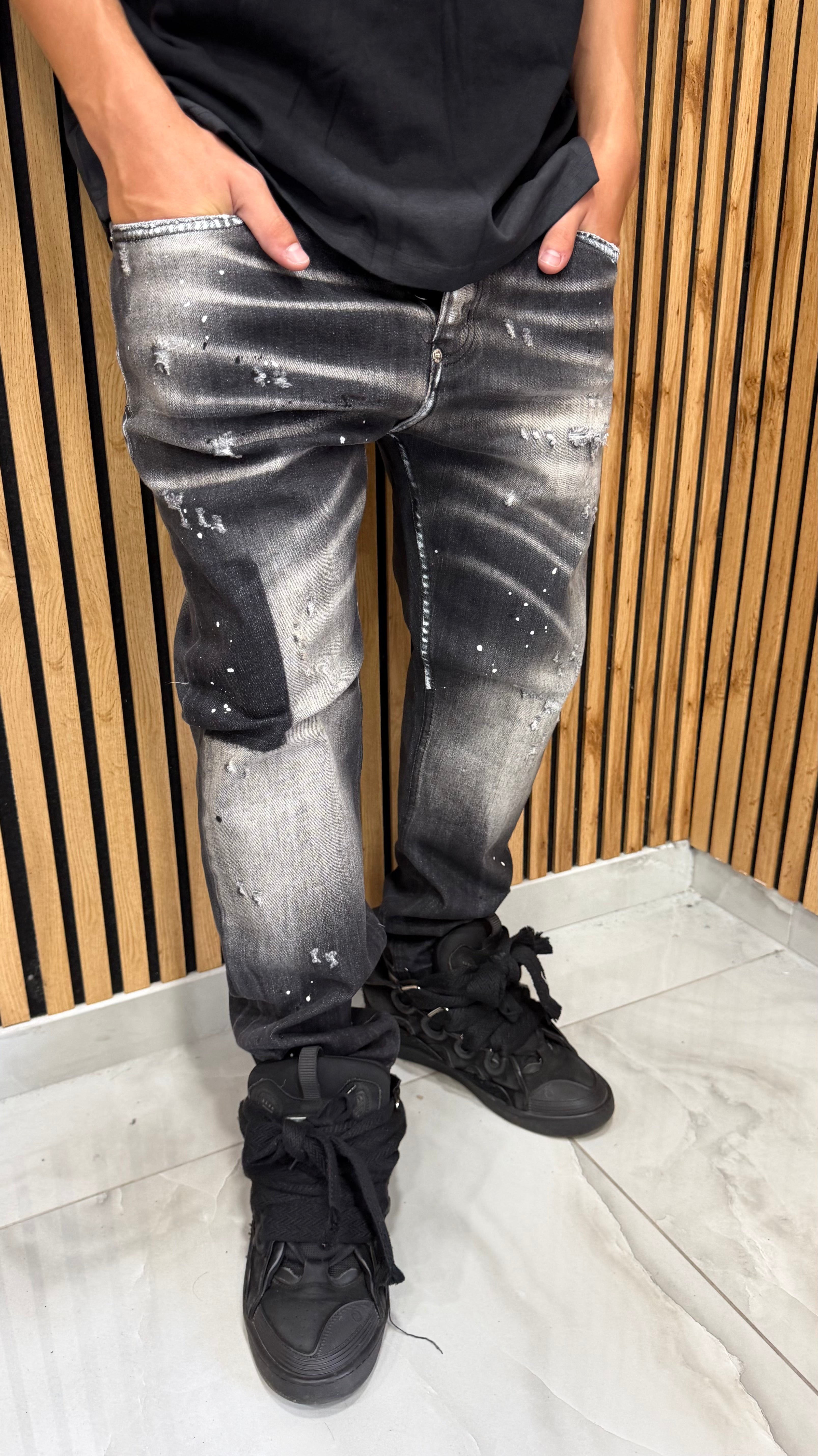 Jeans Uomo Mood DSQ Ryan 2 Colori Cianotic