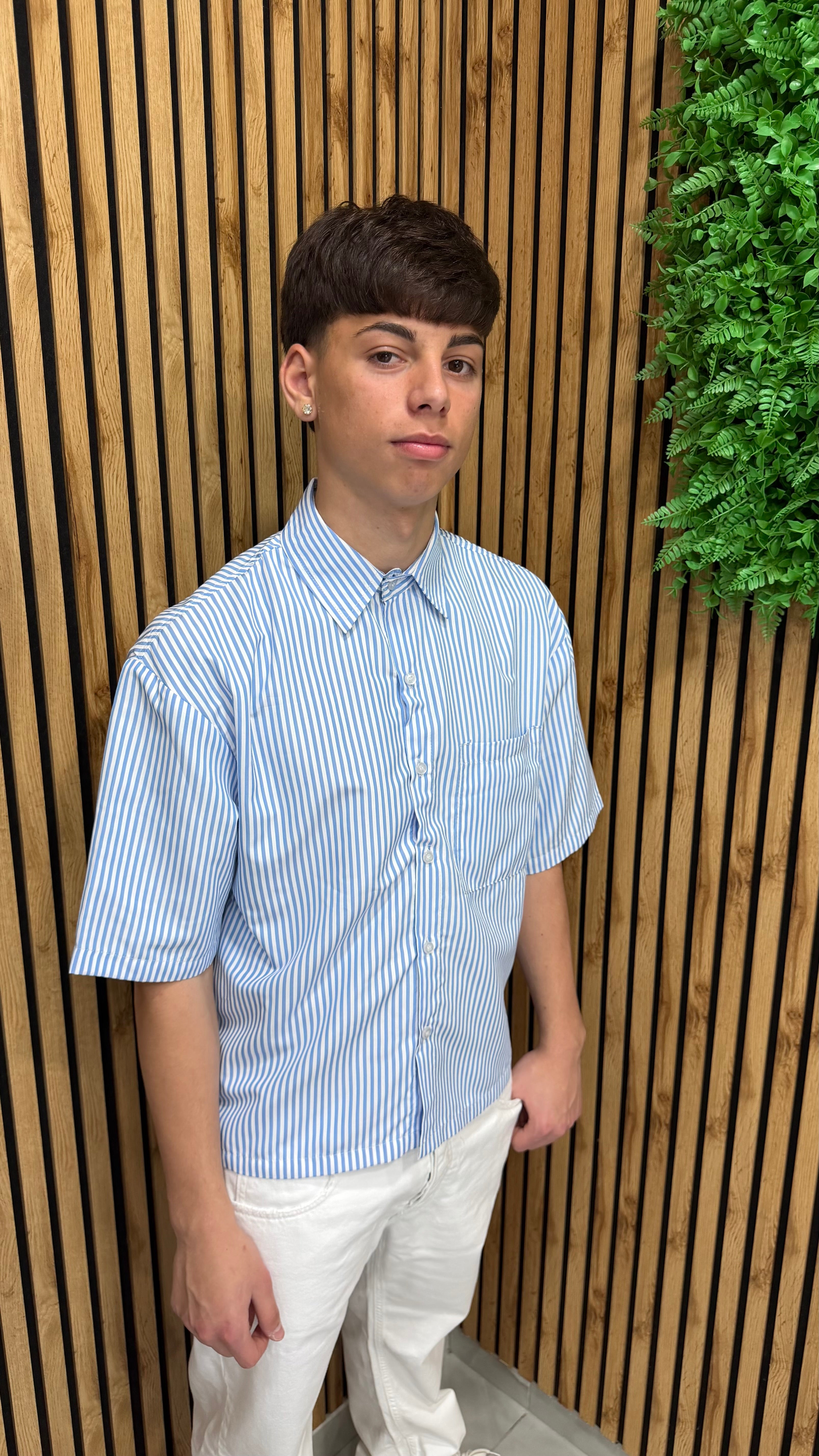 Camicia A Righe 2 Colori