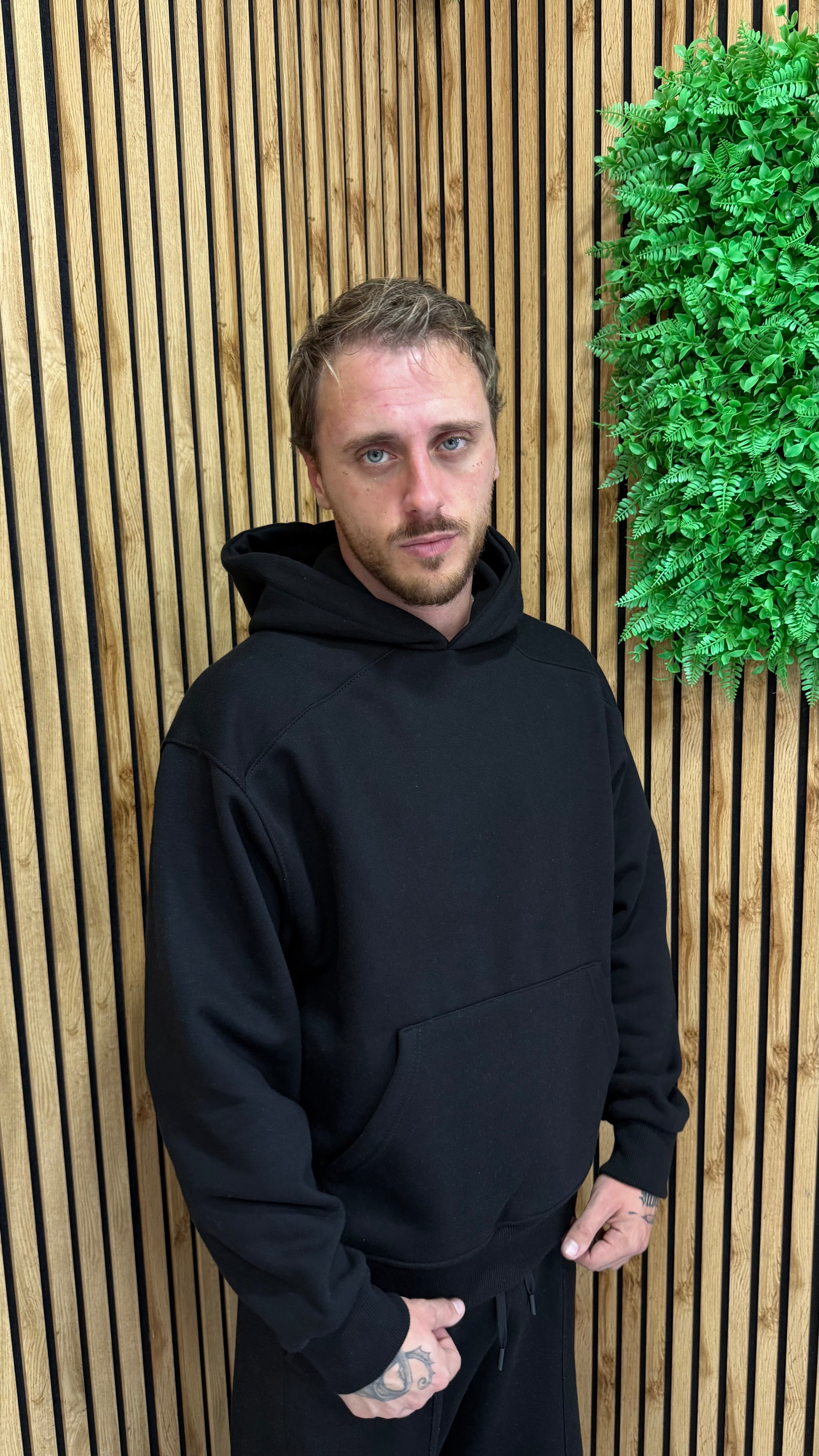 Felpa Basic Tessuto Premium Punto Milano