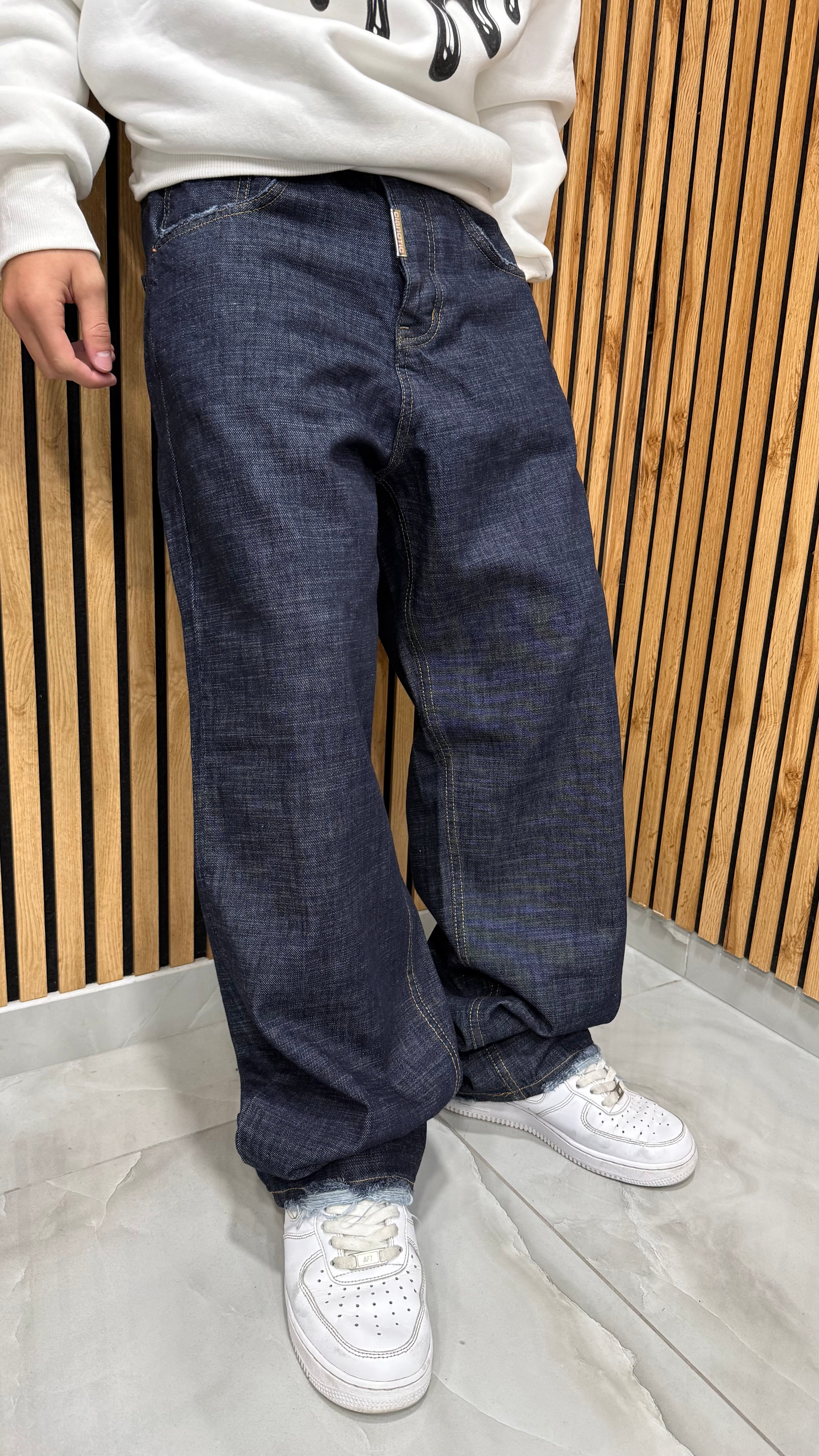 Jeans Super Baggy Newton Zero Cianotic