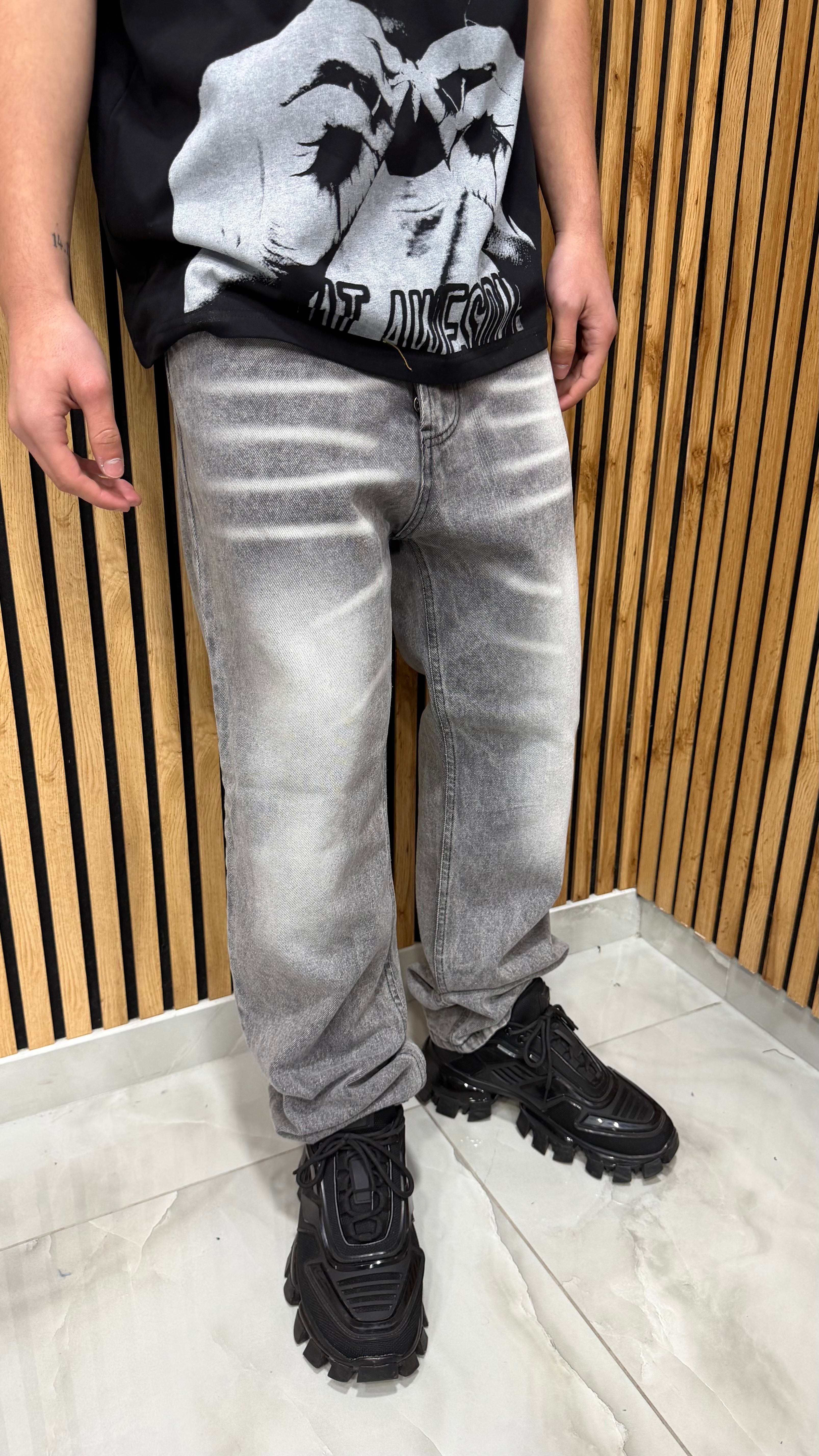 Jeans Ballon “Grey Ink”