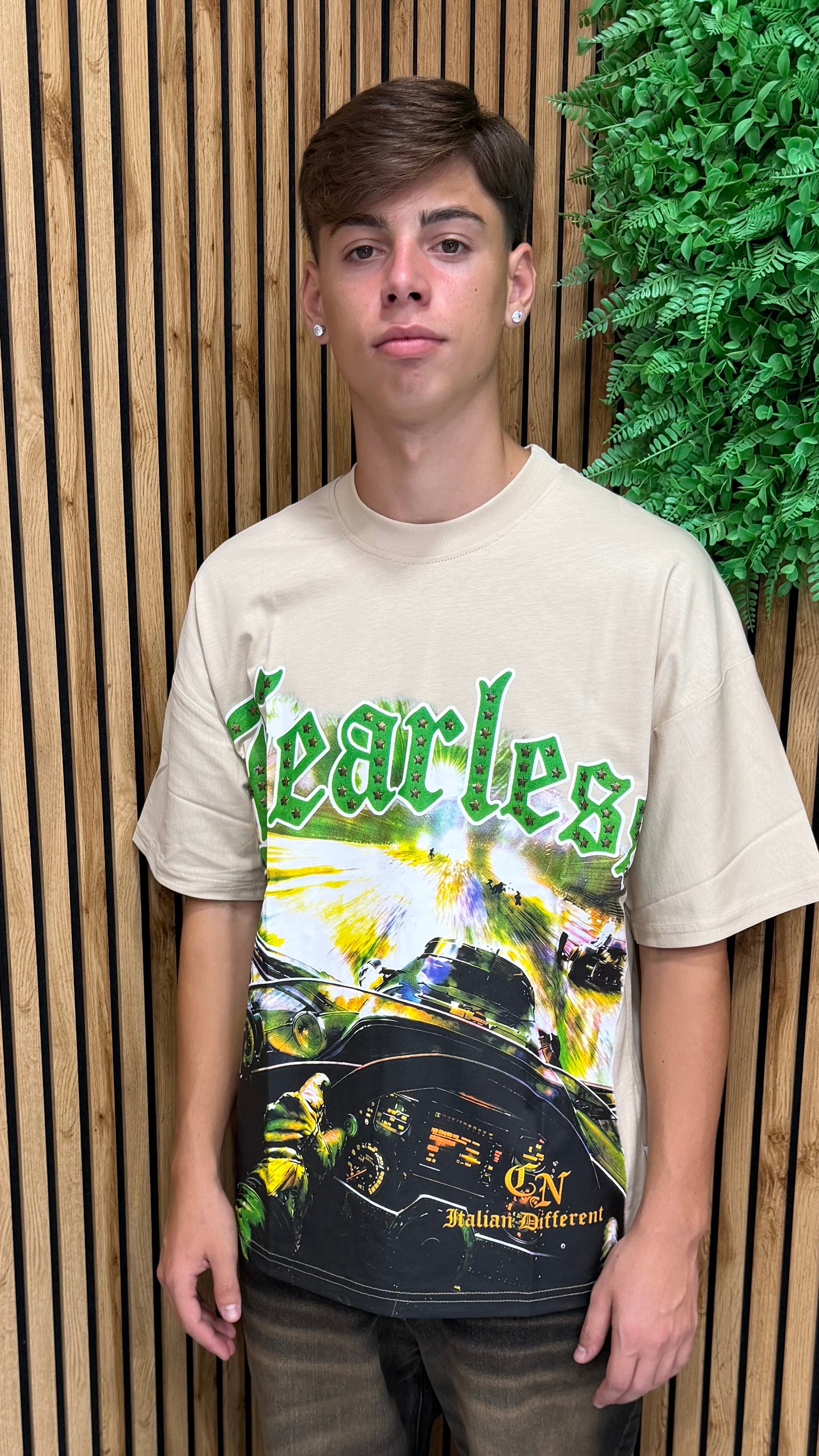 T-Shirt Uomo Fear Mod.Sage 4 Colori Cianotic