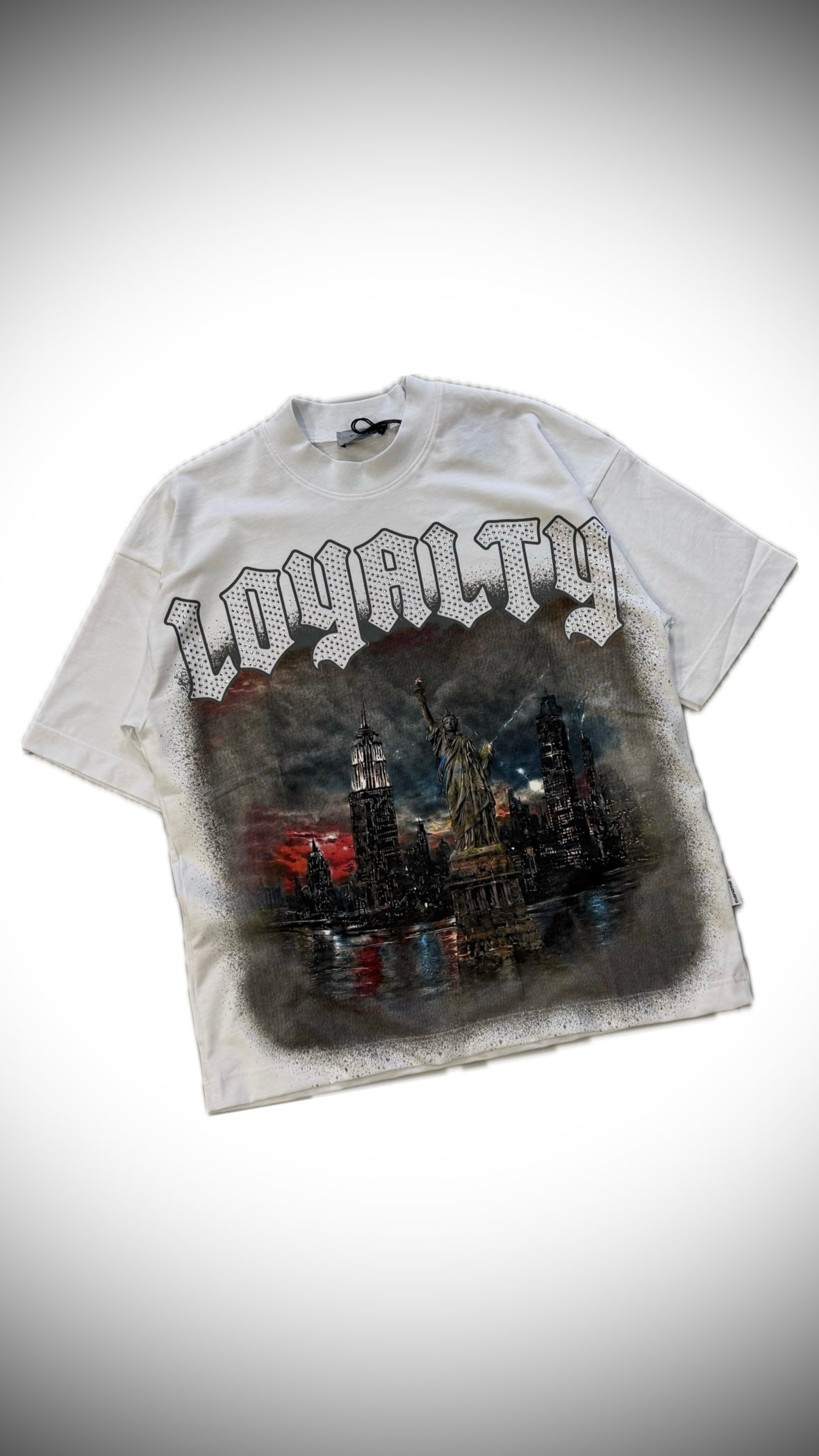 T-Shirt Crop Loyalty Cianotic 2 Colori