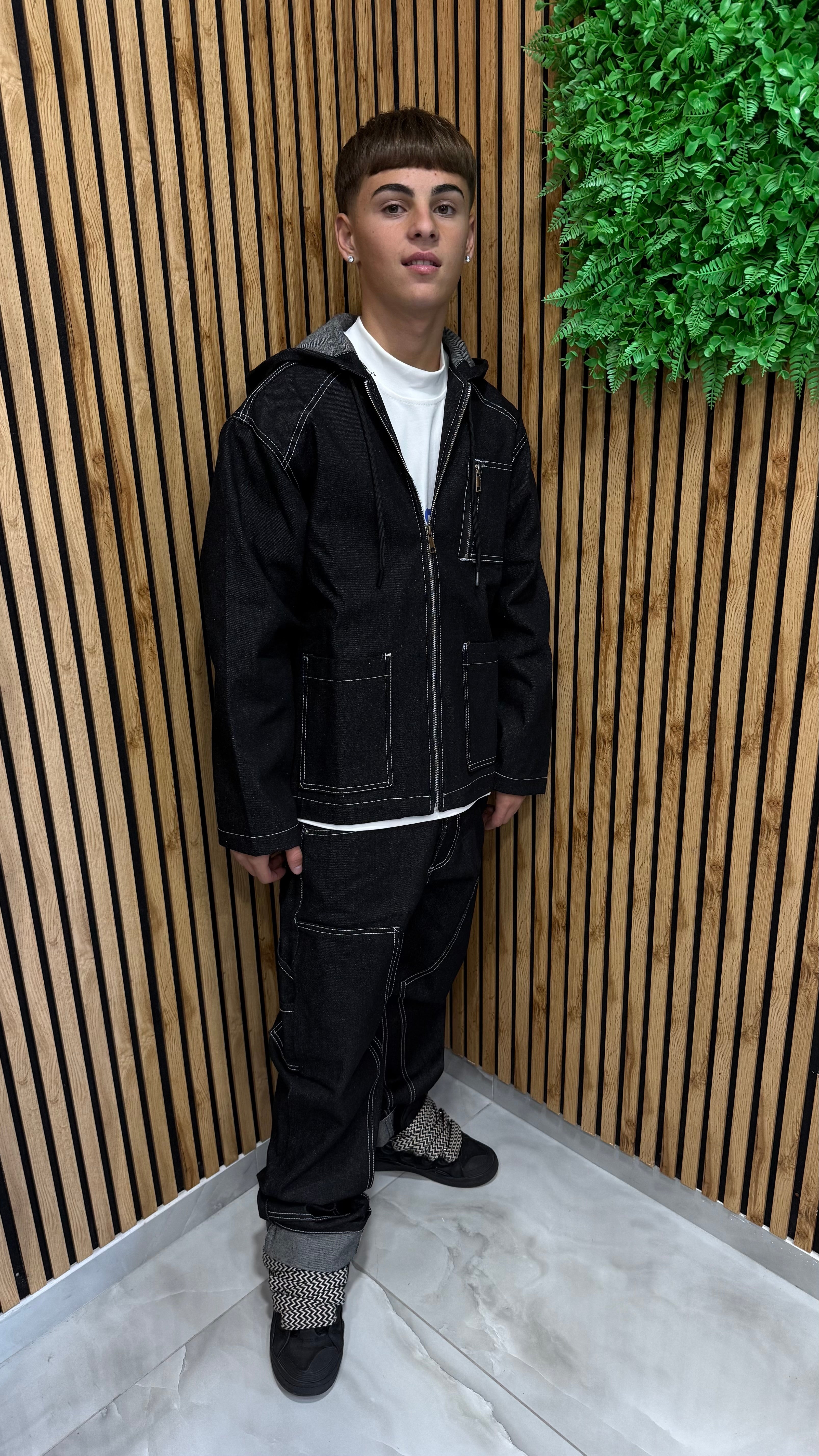 Coordset “Zip Carpenter Black” Cianotic