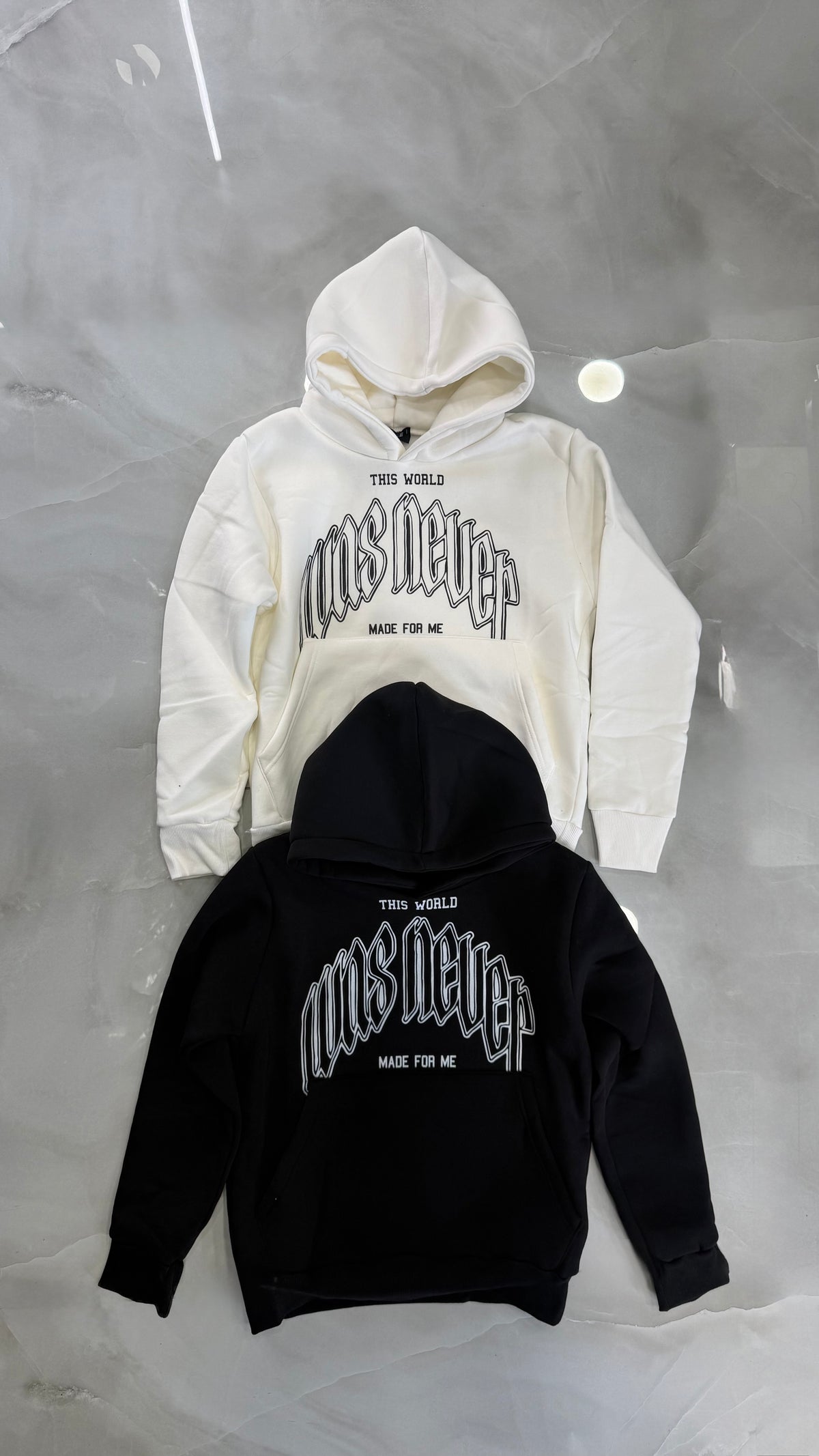 Felpa Junior “Was Never” 2 Colori