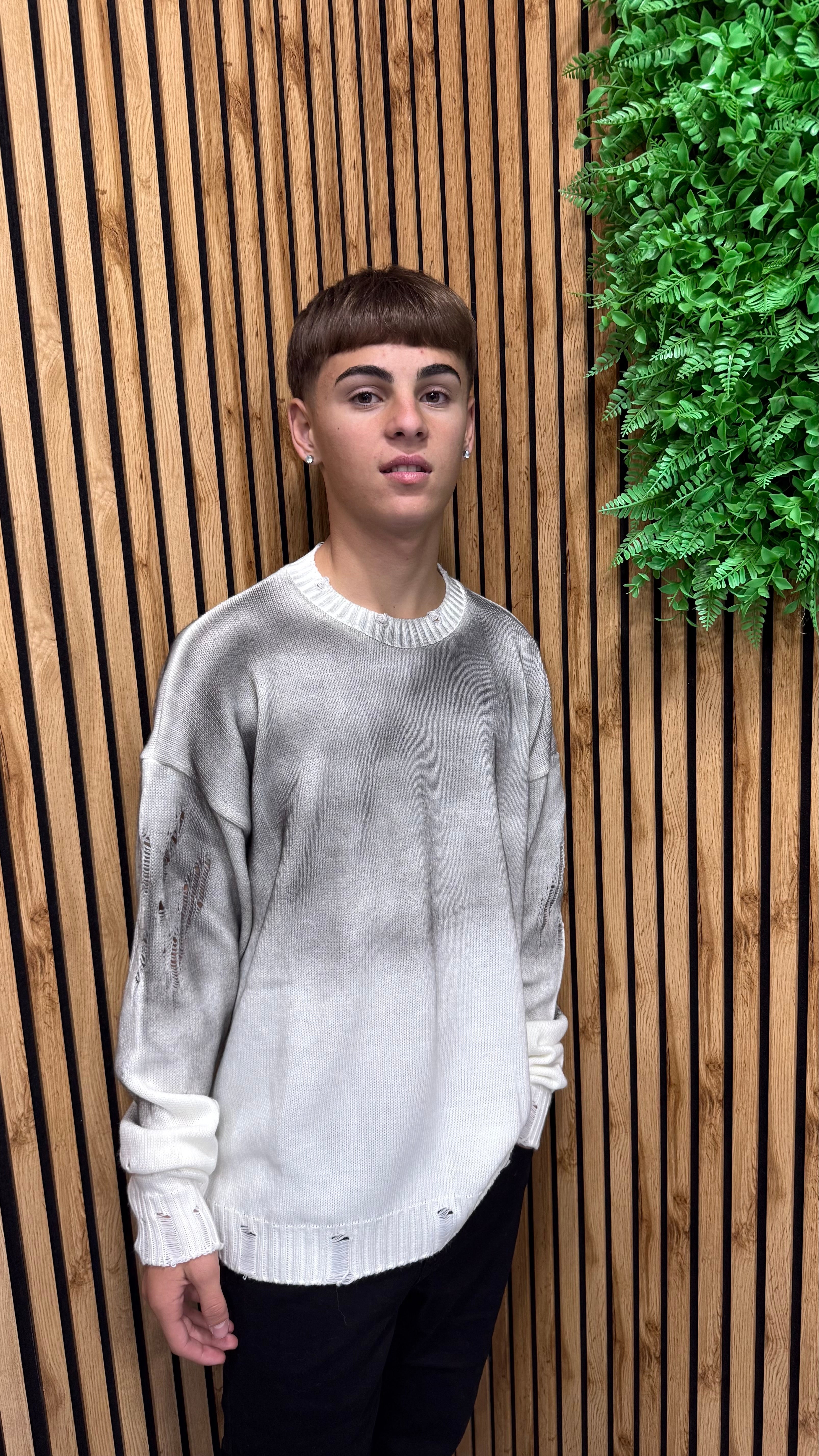 Maglione “Smoked” Cianotic