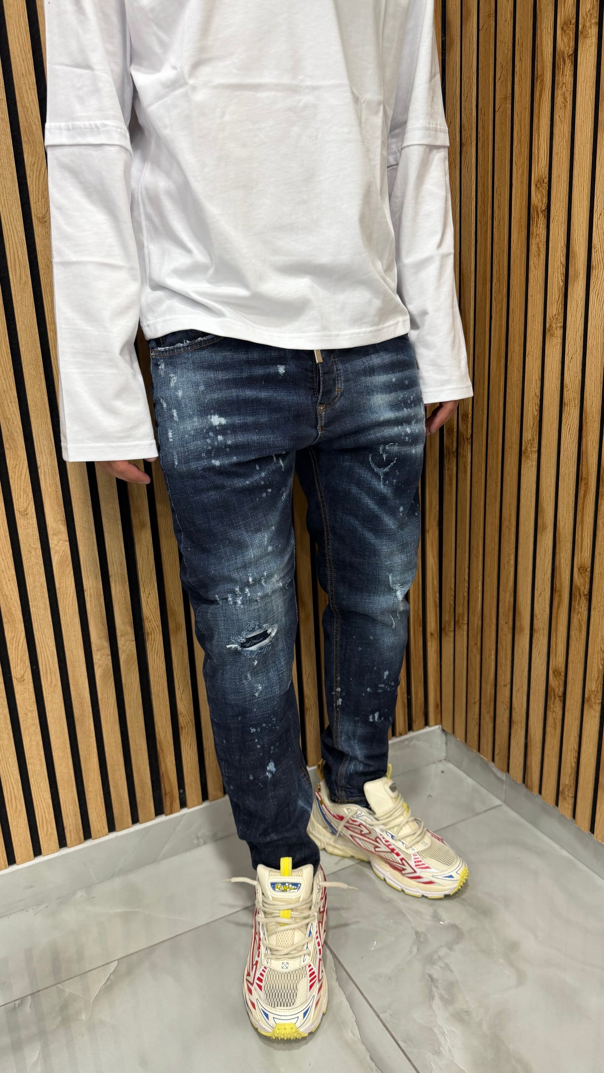 Jeans Uomo Mood DSQ Adam Blu 2.0 Cianotic