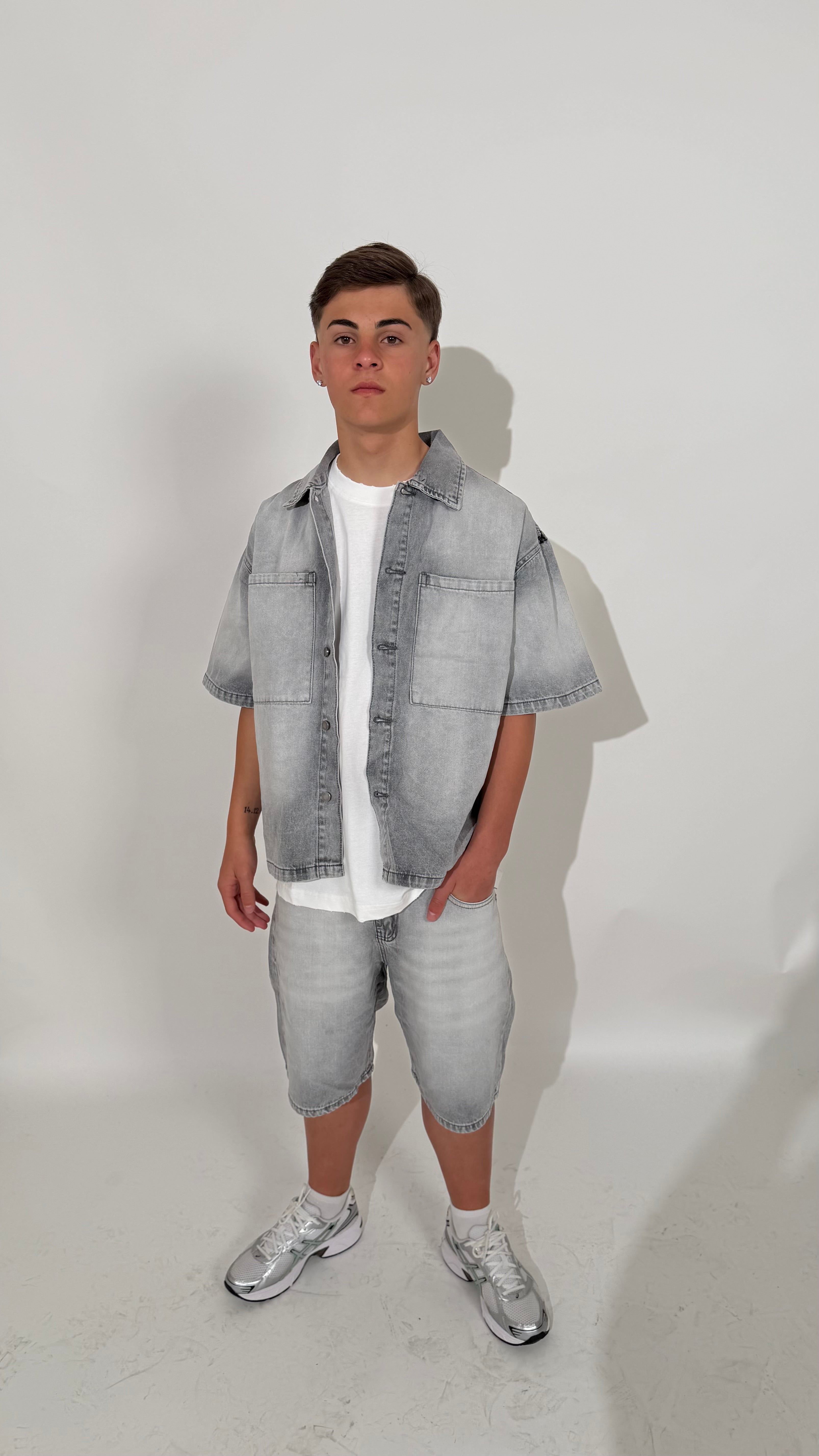 Coordinato "Frezza" Ice Grey