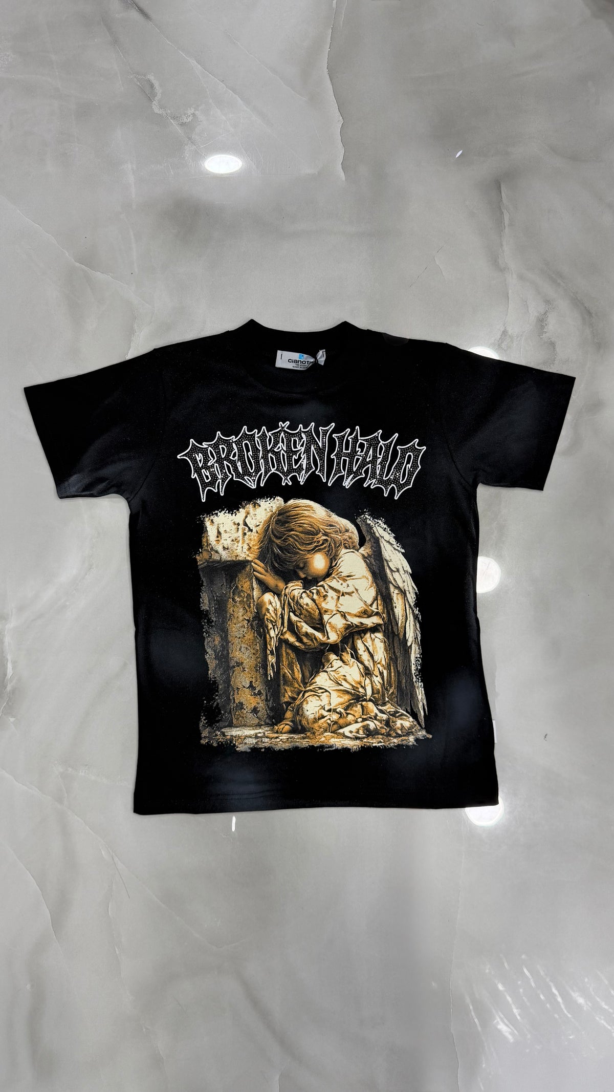 T-Shirt Junior Broken 3 Colori Cianotic