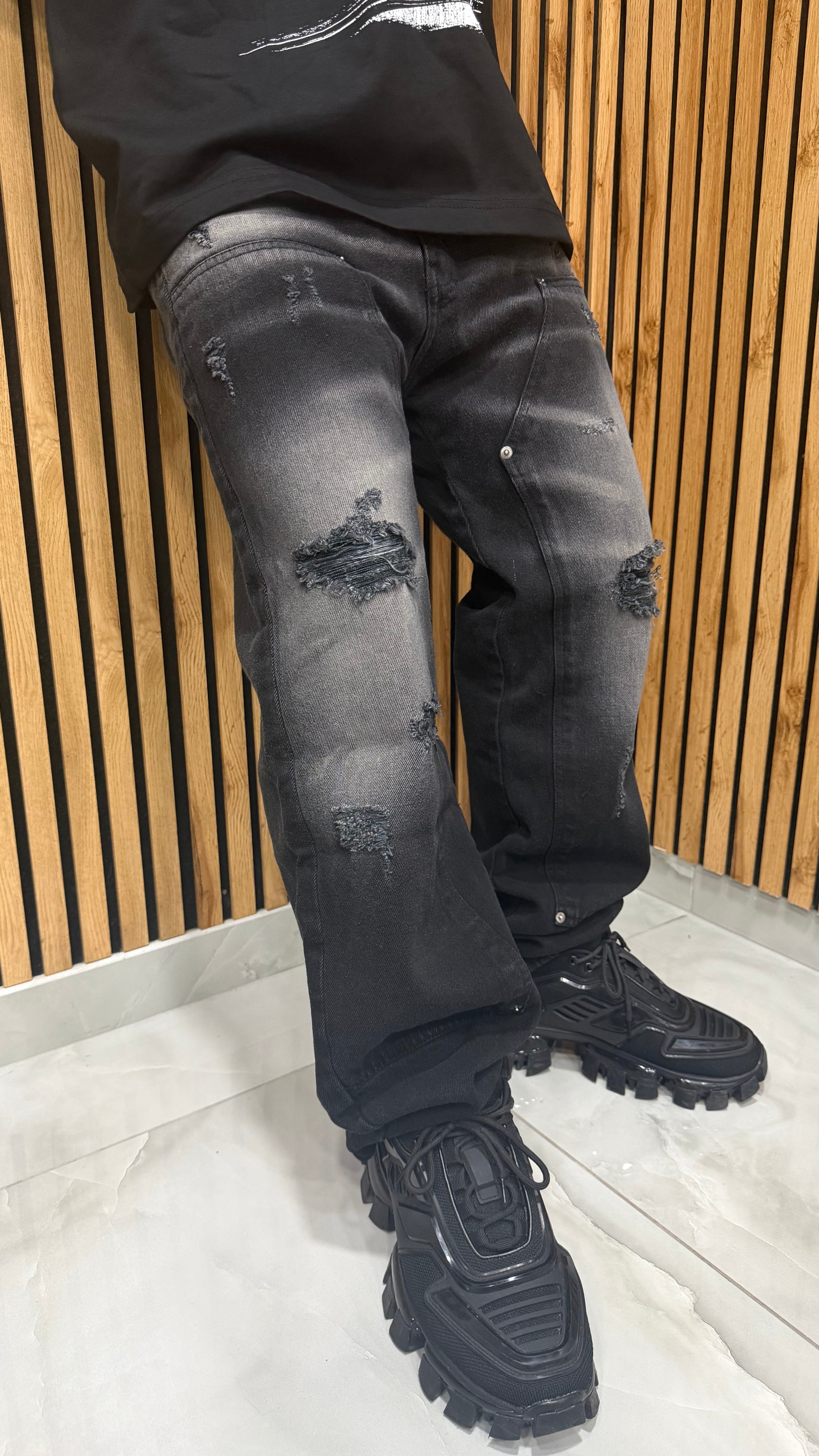 Jeans Baggy Carpenter Black 305