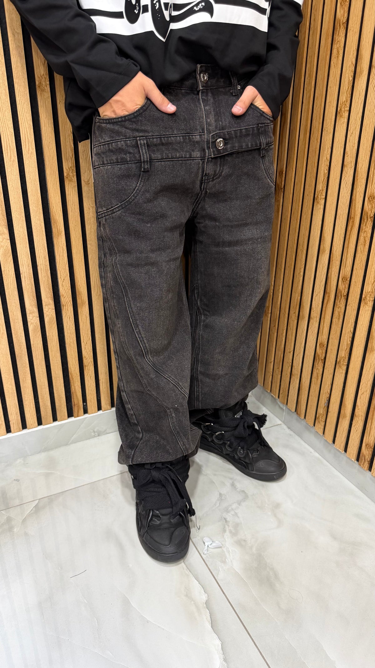 Jeans Uomo Double Button 2 Colori