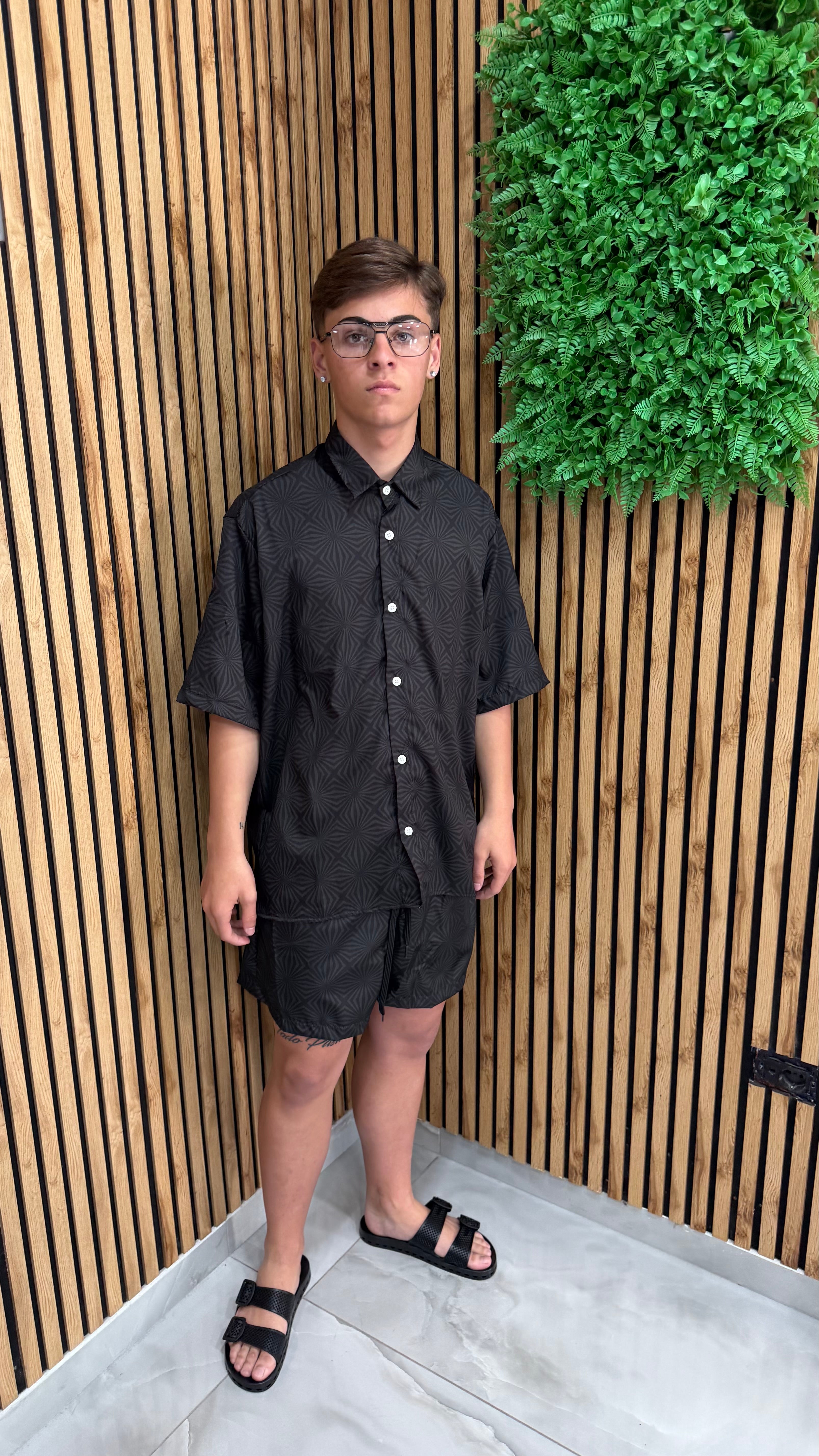 Coordinato Camicia e Costume “Black Star”