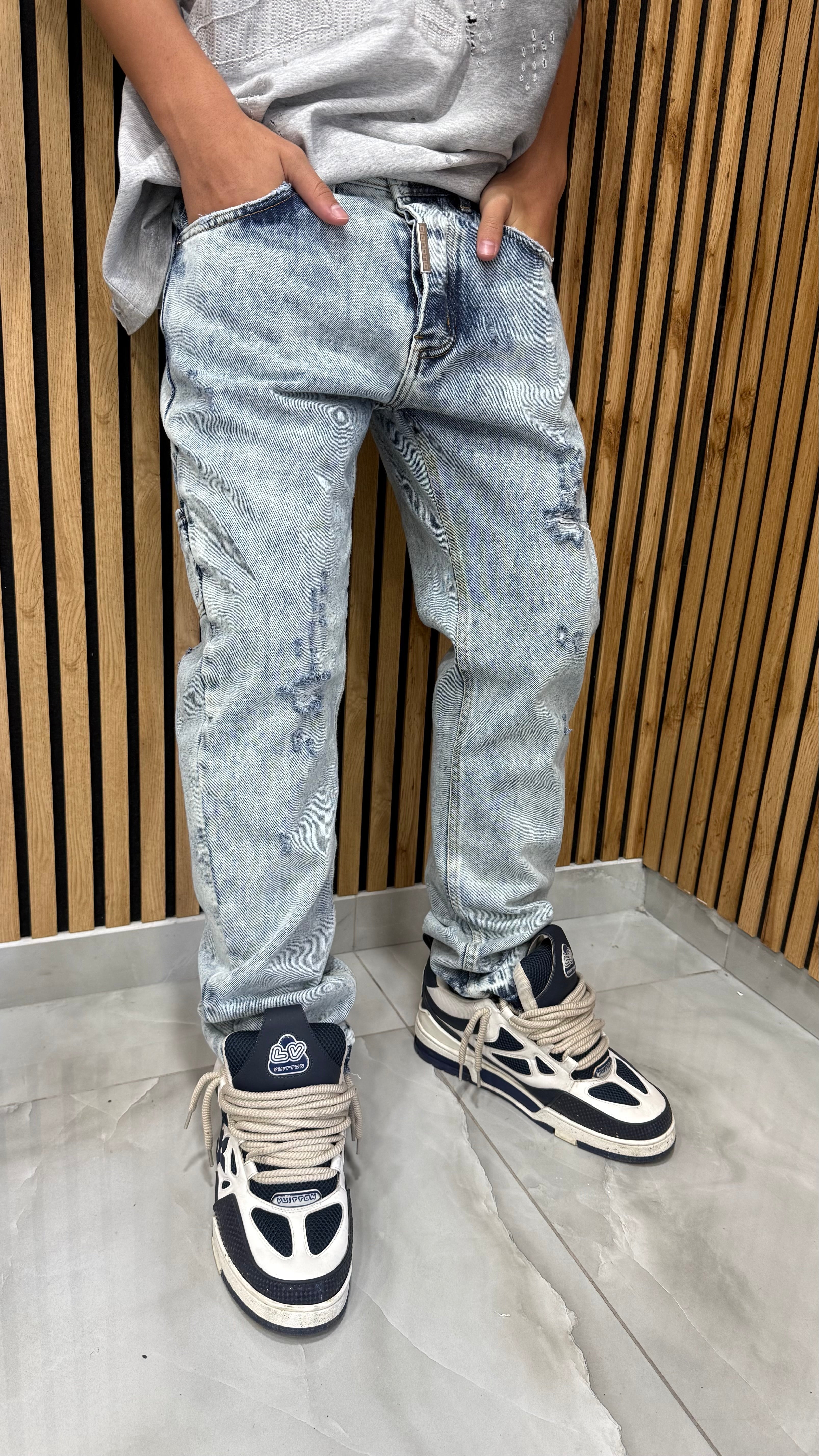 Jeans Baggy Carpenter "Veins"