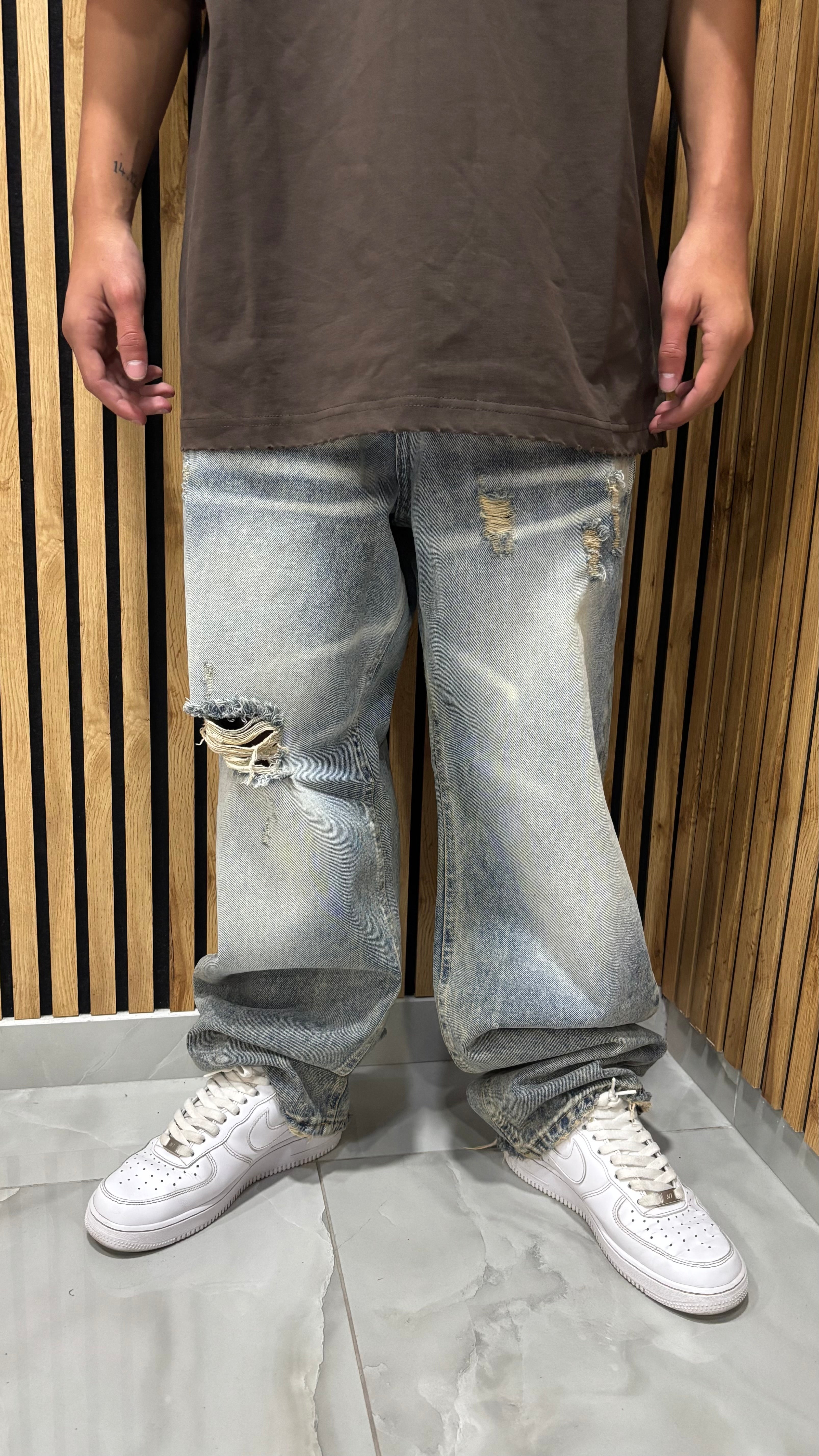 Jeans Baggy America Cianotic
