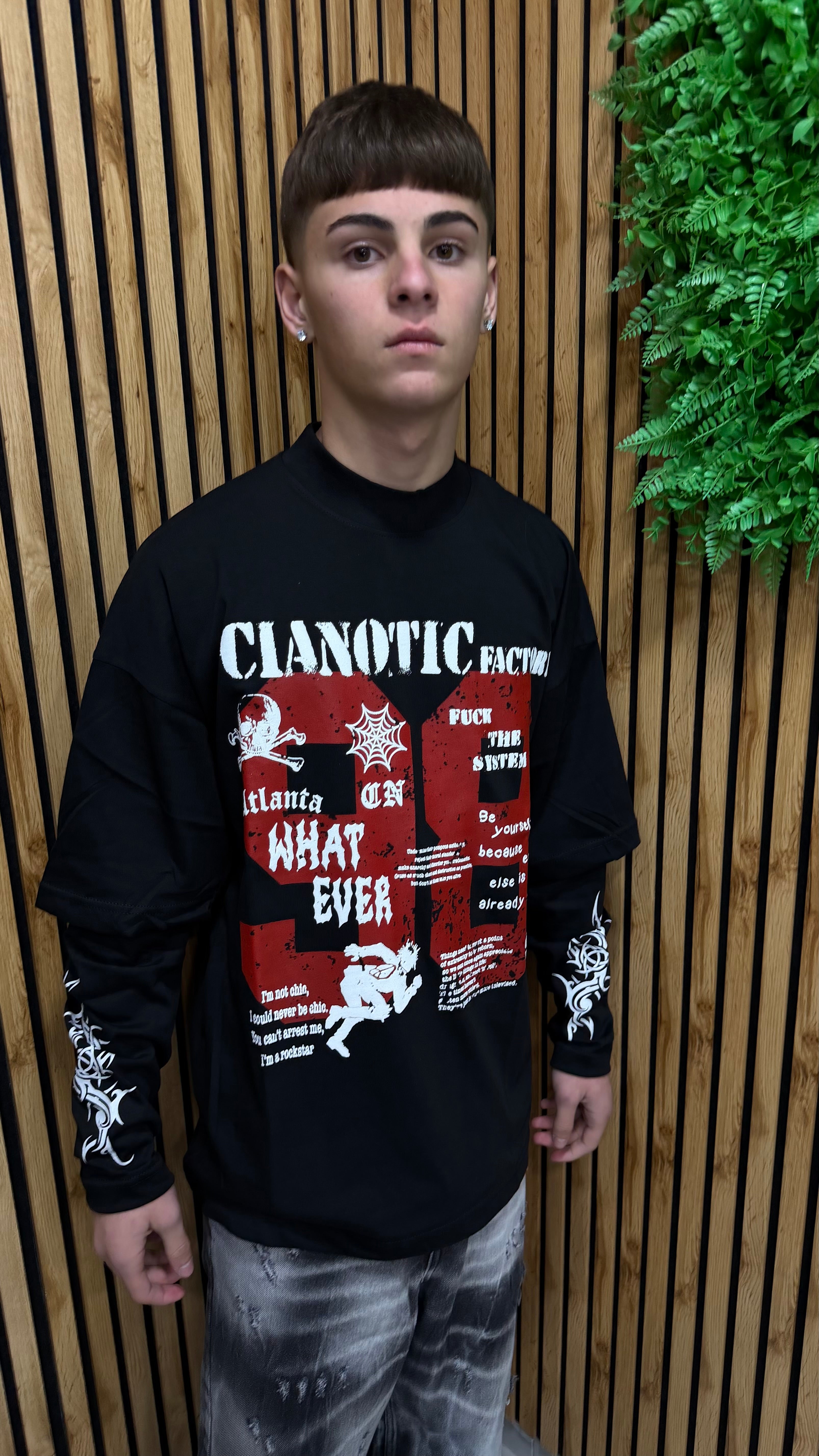 T-Shirt Long Sleeve 98 Cianotic 3 Colori