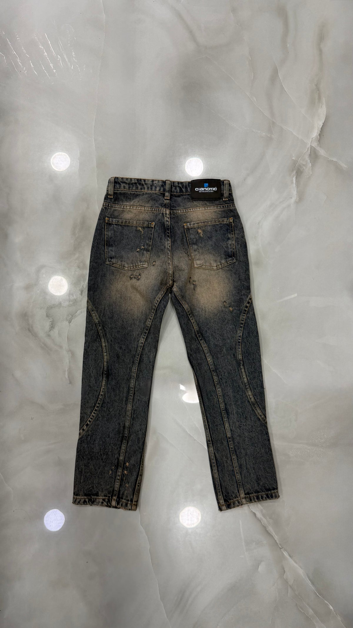 Jeans Junior Baggy 555 Blue Cianotic