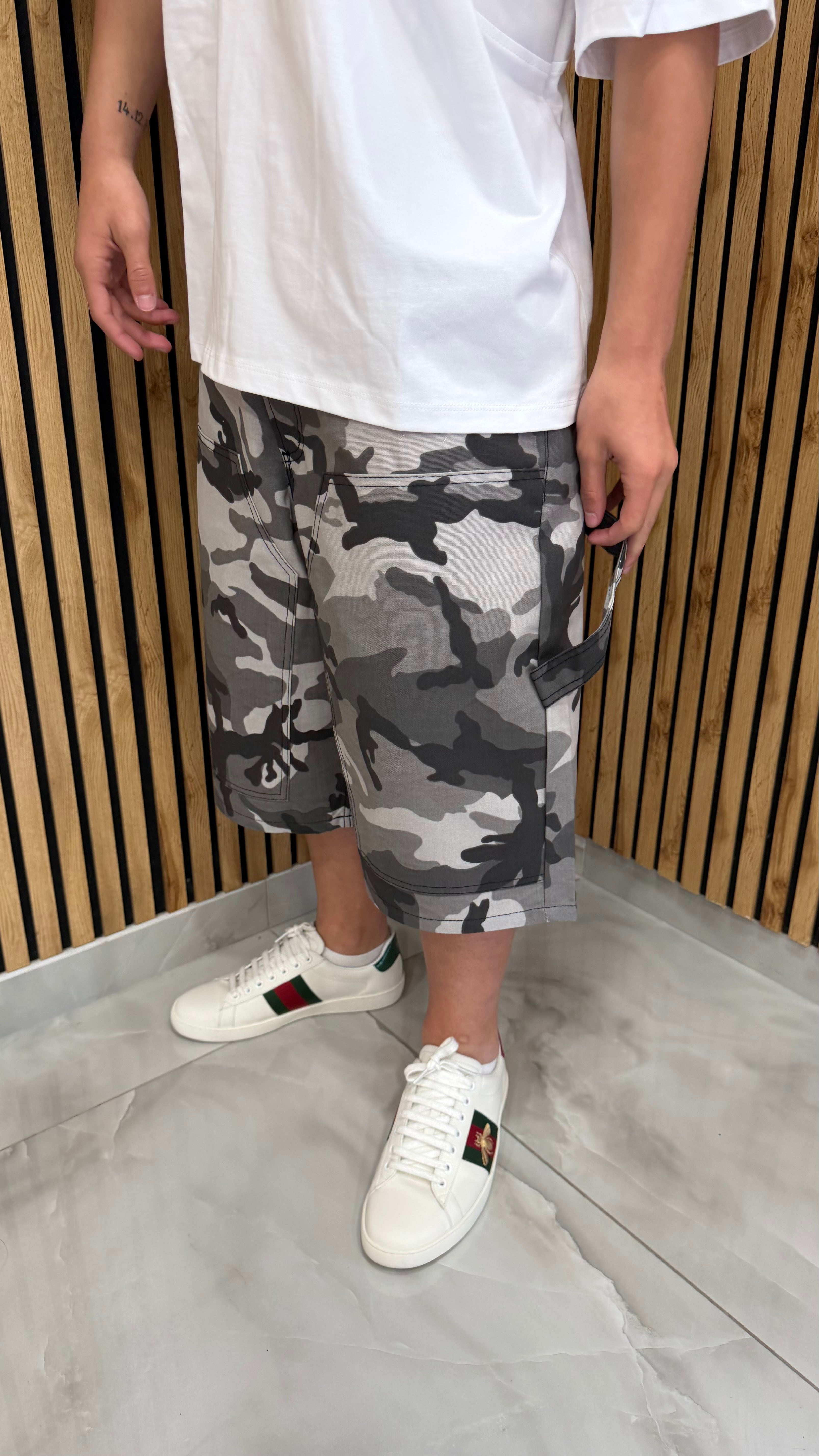 Jeans Short TPWR Army Black