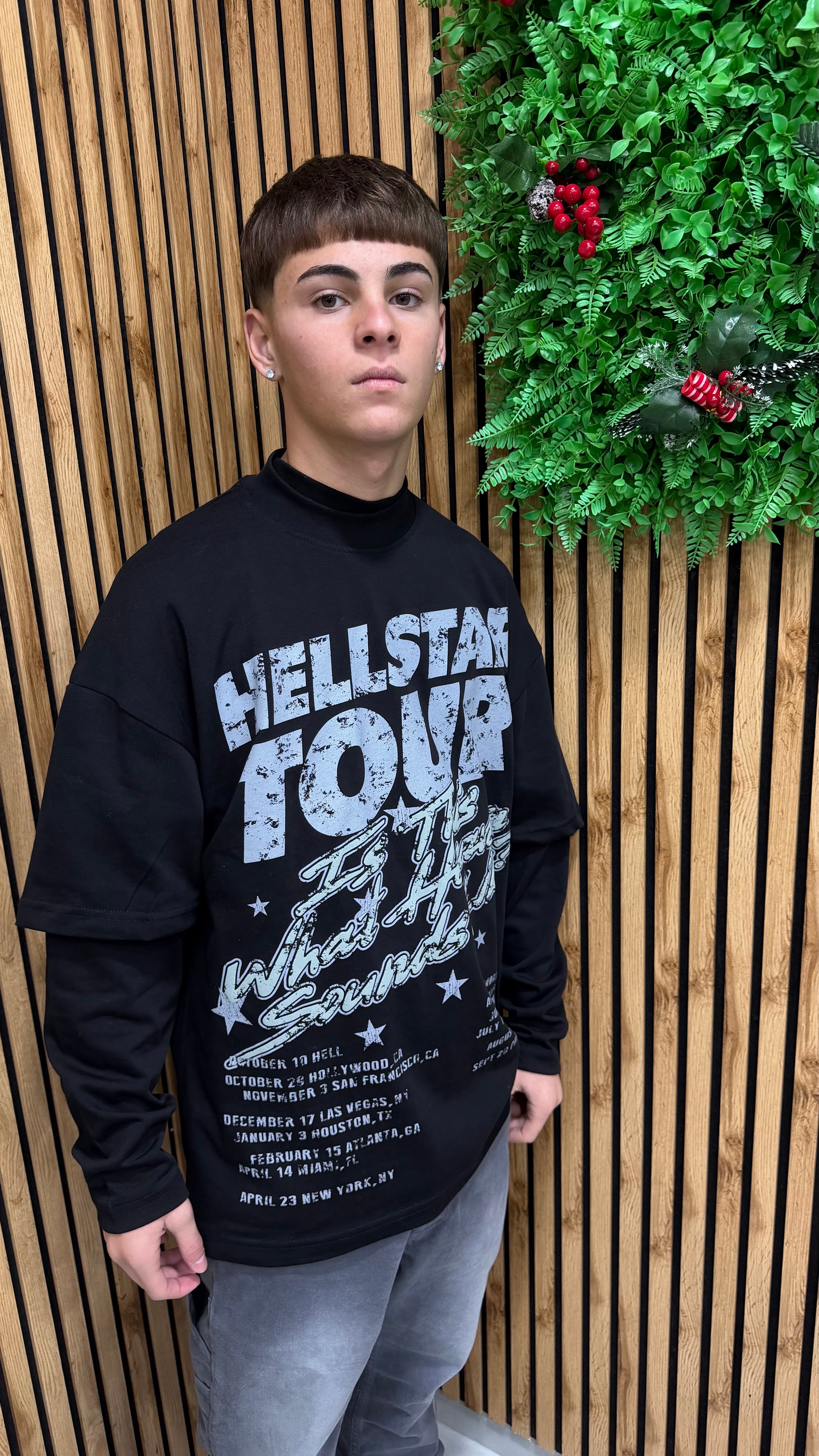 T-Shirt Longsleeve “Hellstar” JM 3 Colori