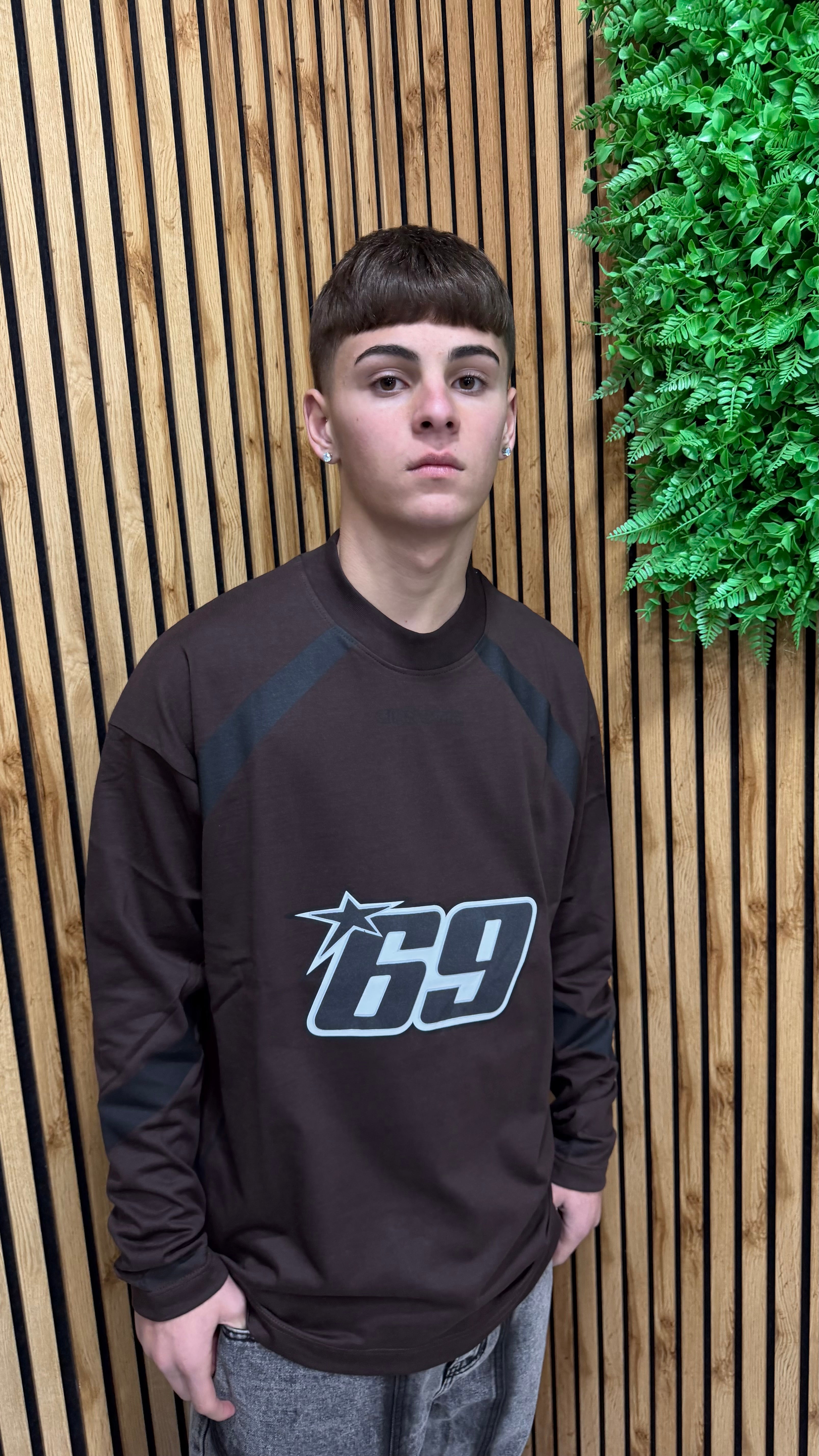 T-Shirt Long Sleeve 69 Cianotic 3 Colori