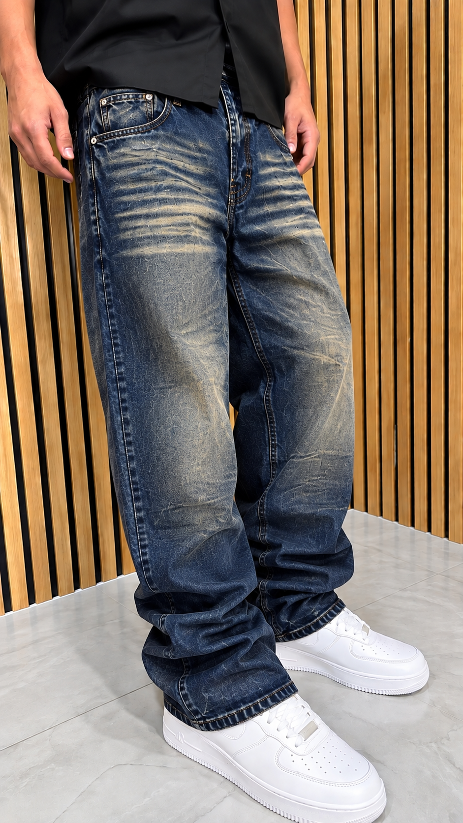 Jeans Uomo Baggy “Blue Heritage”