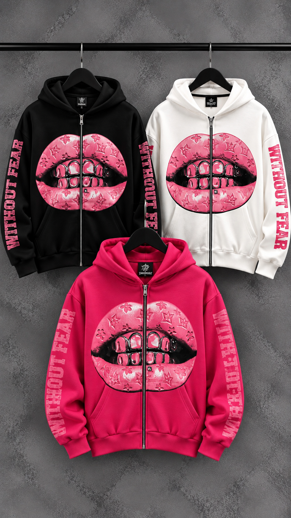 Felpa Uomo “Mouth Zipped” 2 Colori TPWR