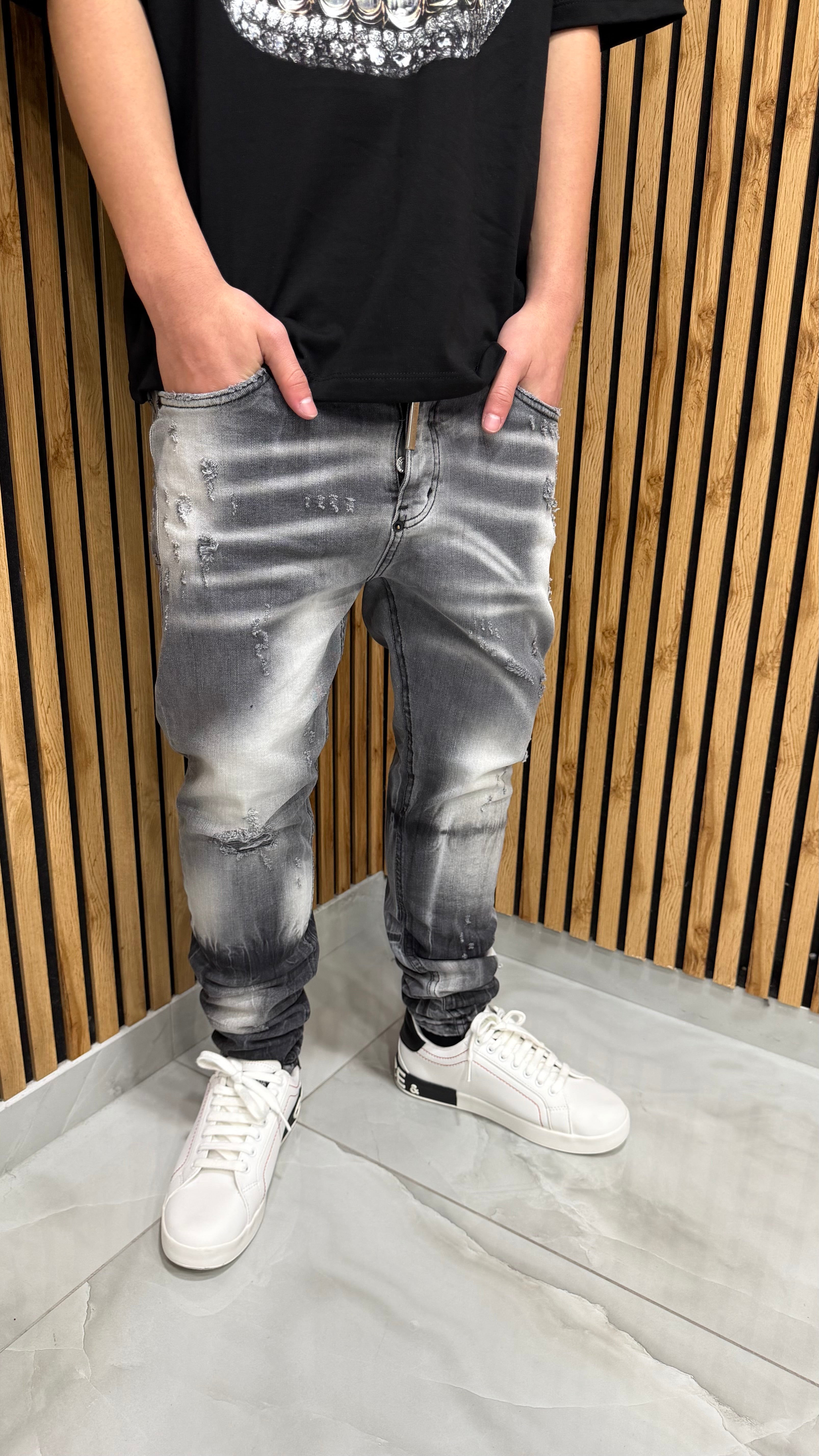 Jeans Mood DSQ Carter Black Cianotic