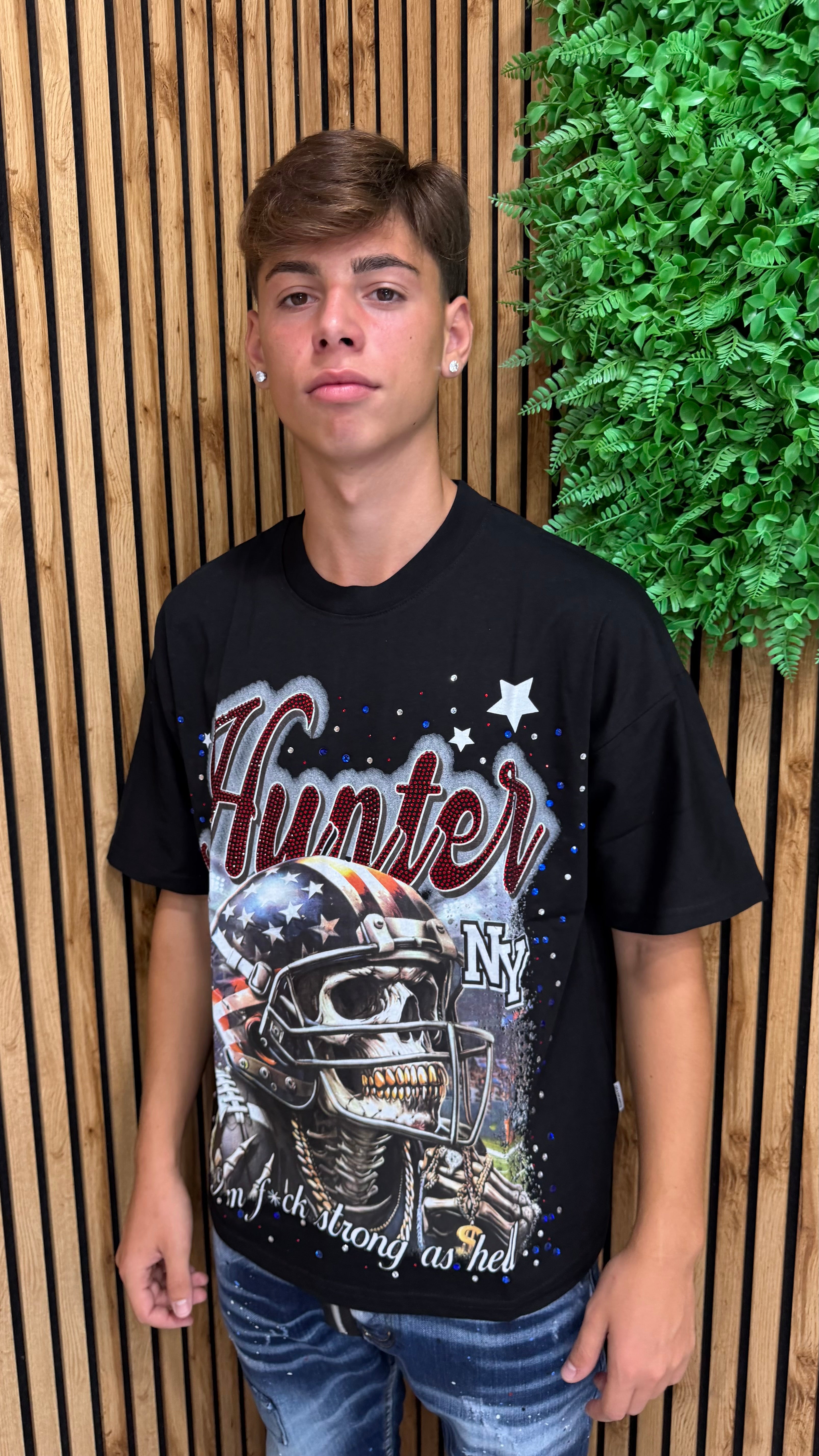 T-Shirt Uomo Hunter 2 Colori Cianotic