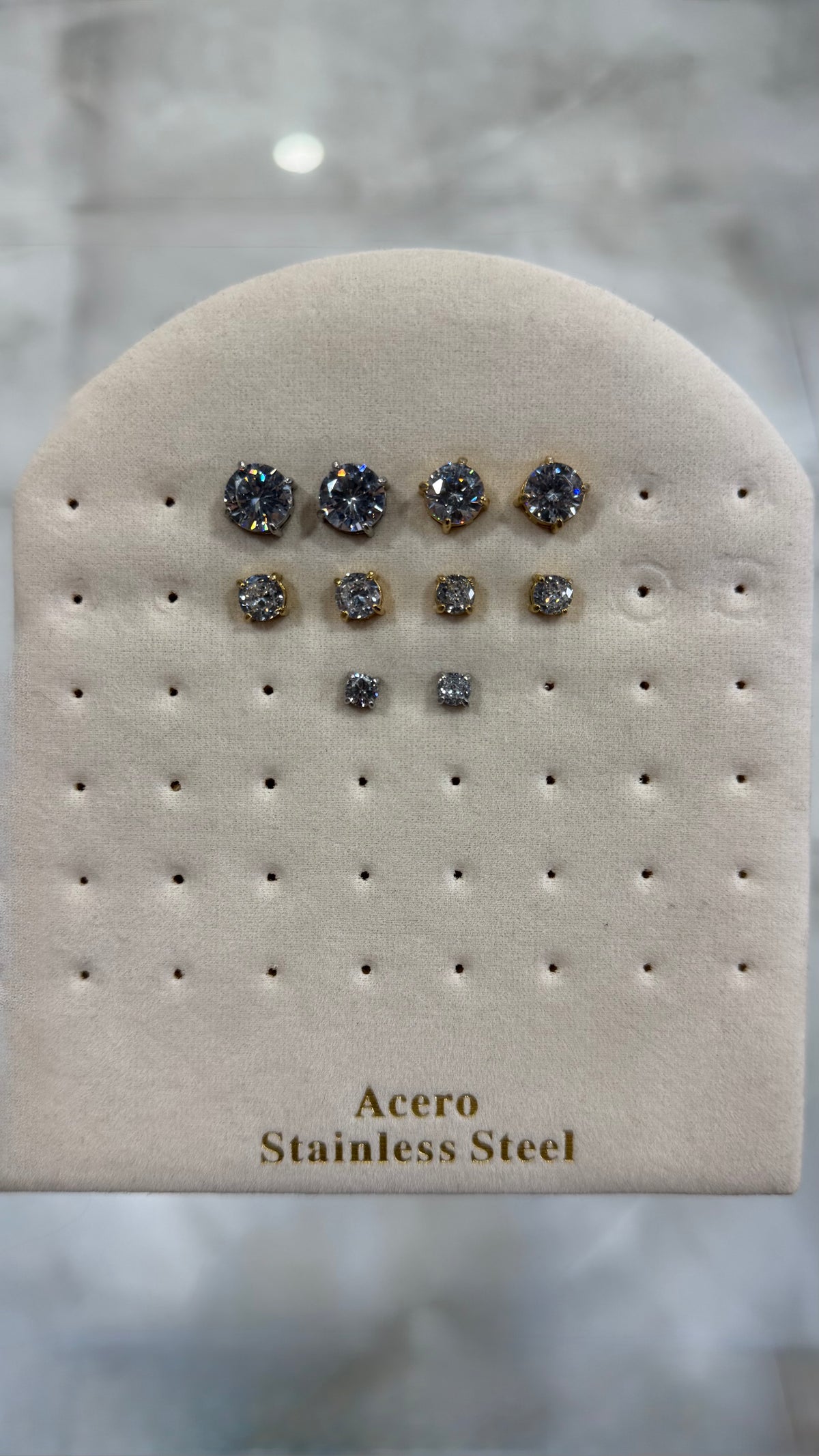 Orecchini Uomo “Eclisse” 2 Materiali