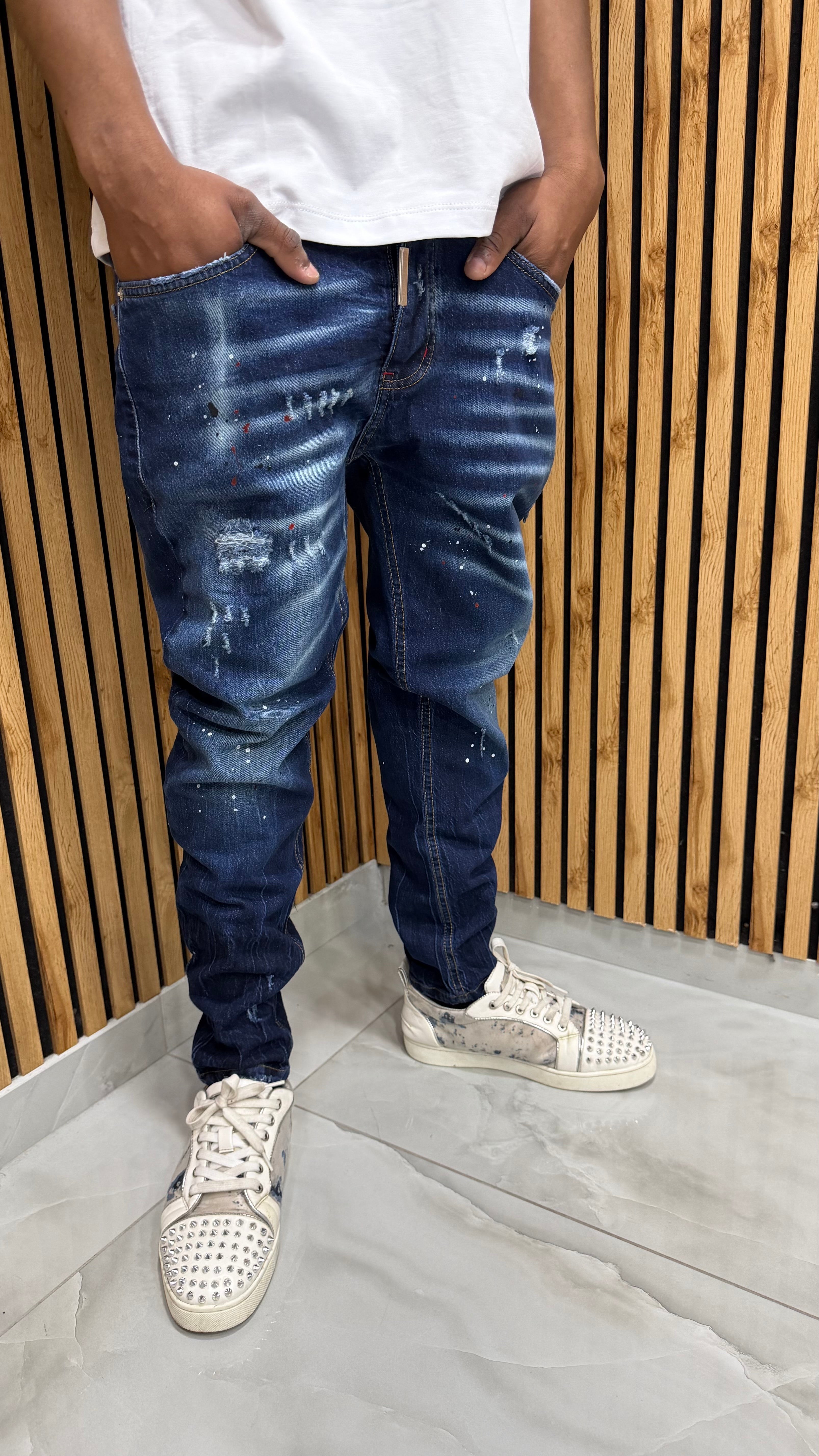 Jeans Mood DSQ Lucas 2 Blu Cianotic