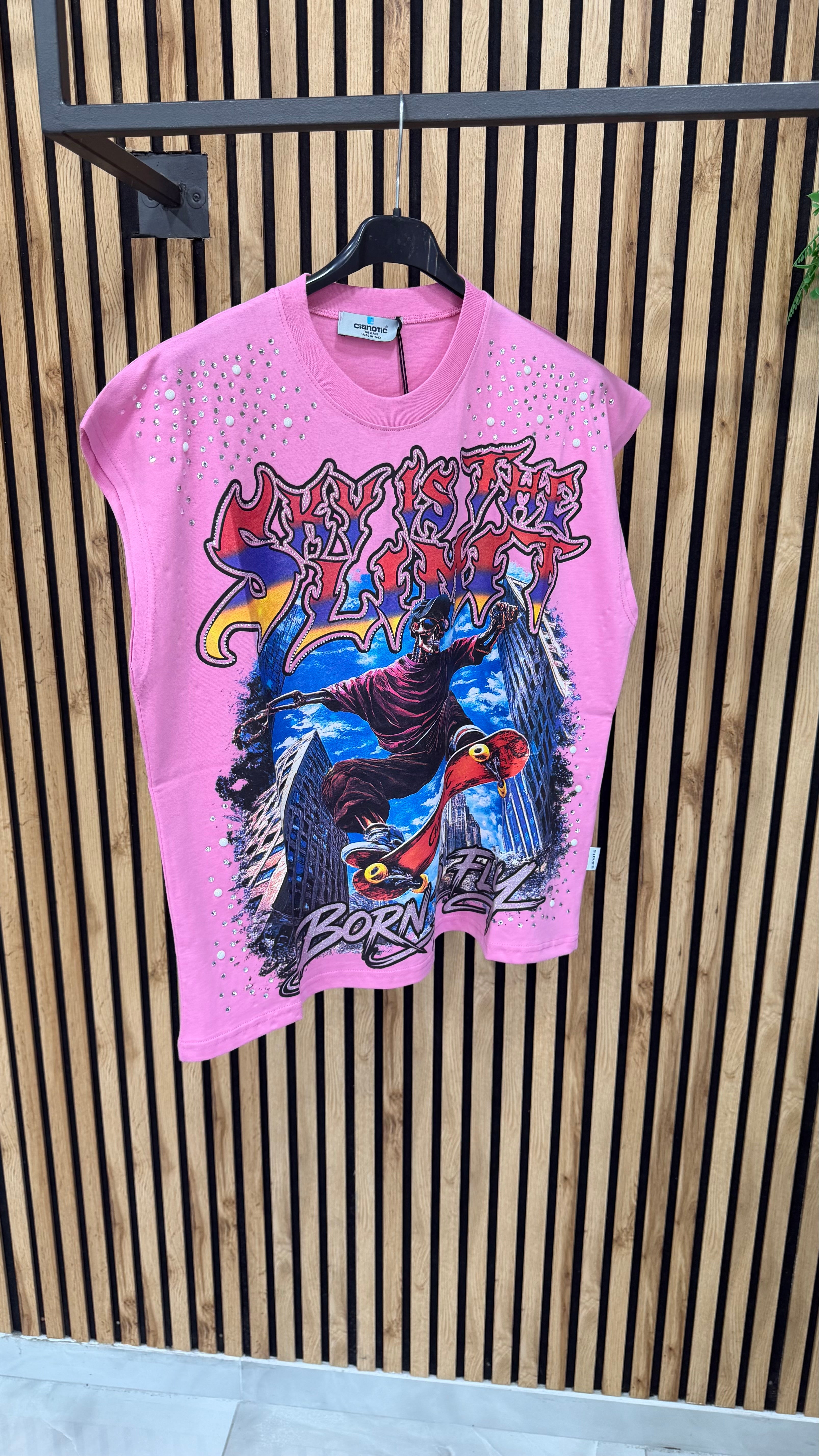 T-Shirt Smanicato Sky Cianotic 6 Colori