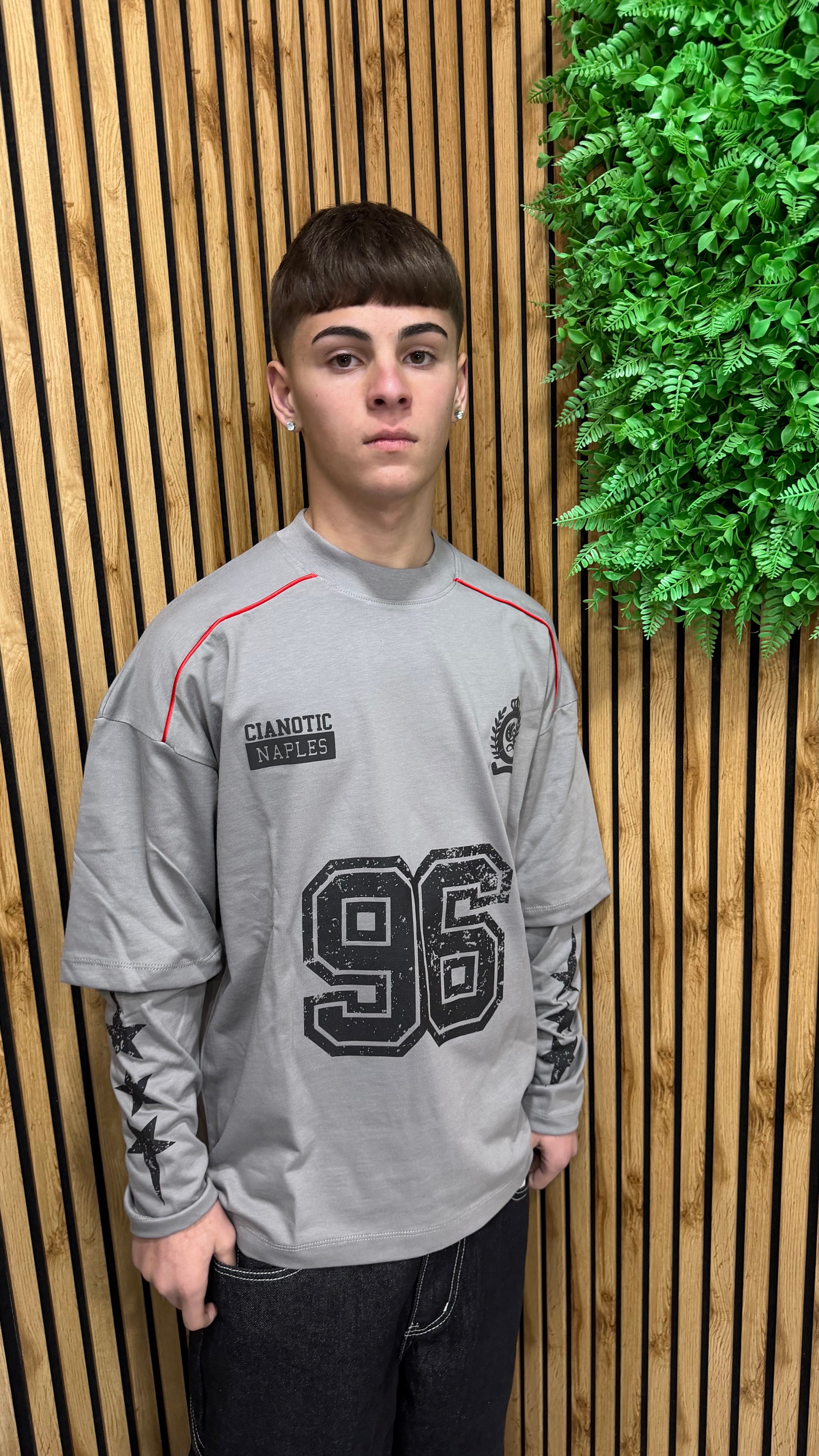 T-Shirt Long Sleeve 96 Cianotic 4 Colori