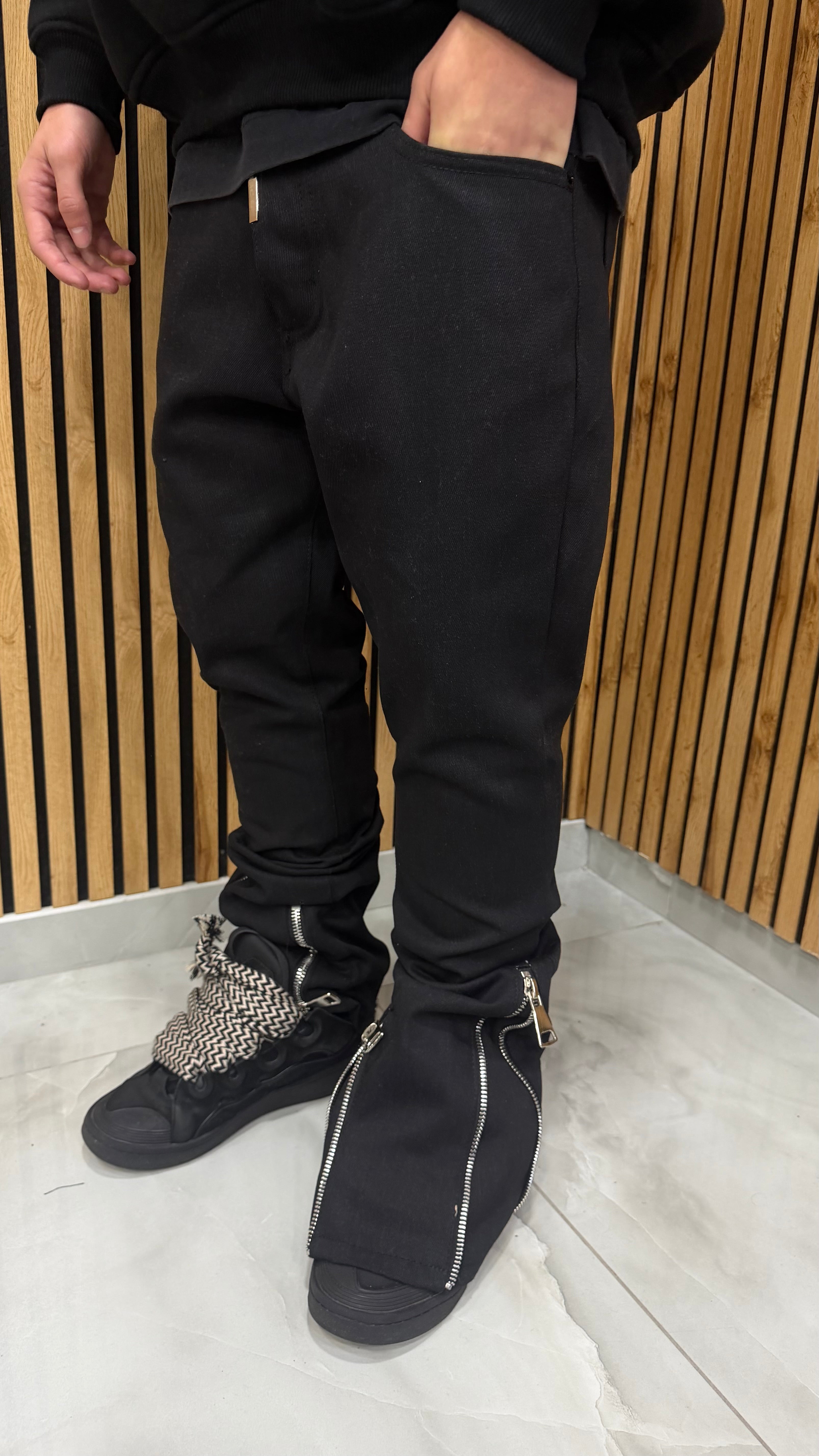 Jeans Flare 420 Black Cianotic