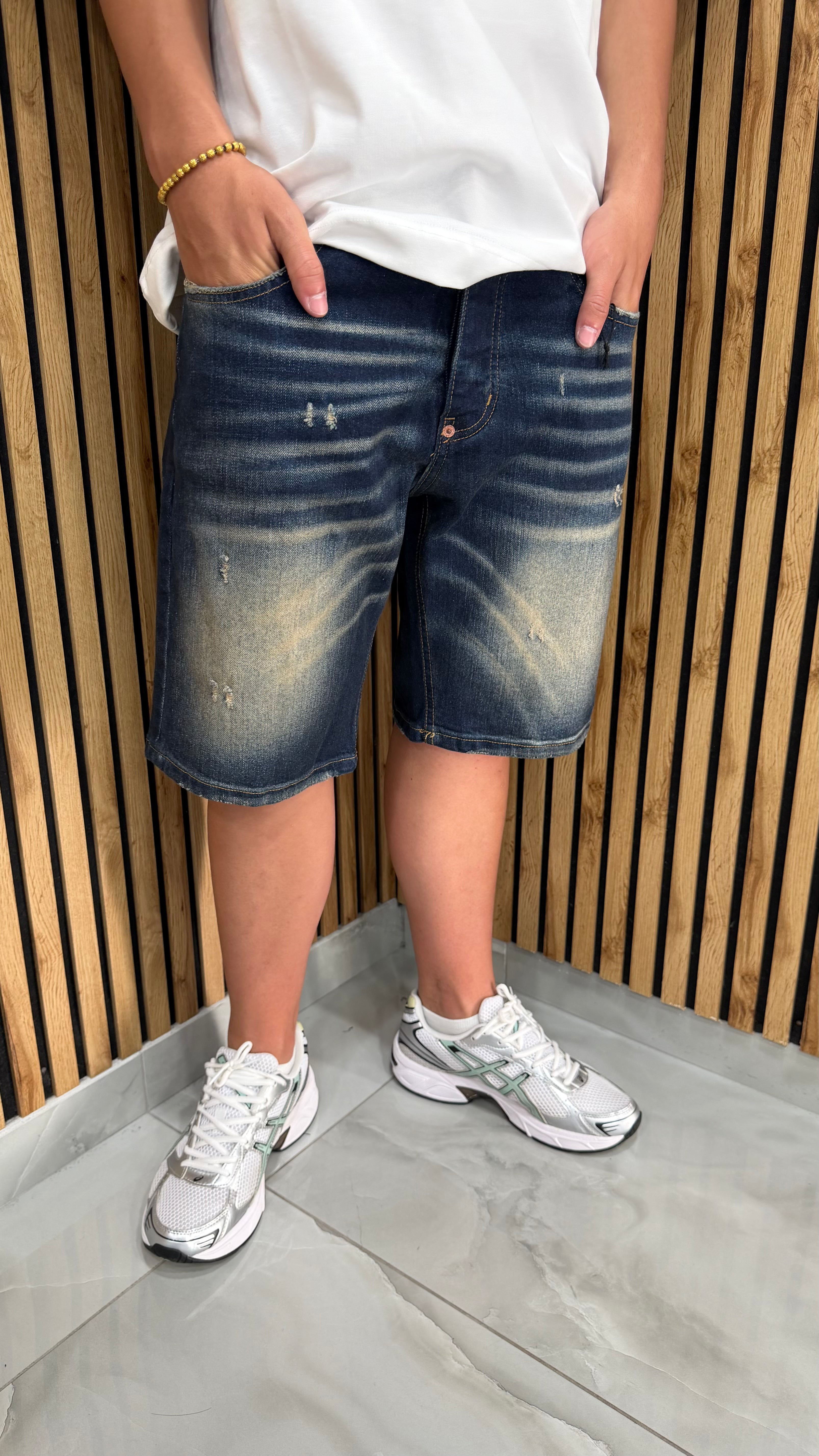 Jeans Short Brando Sabbiato Cianotic