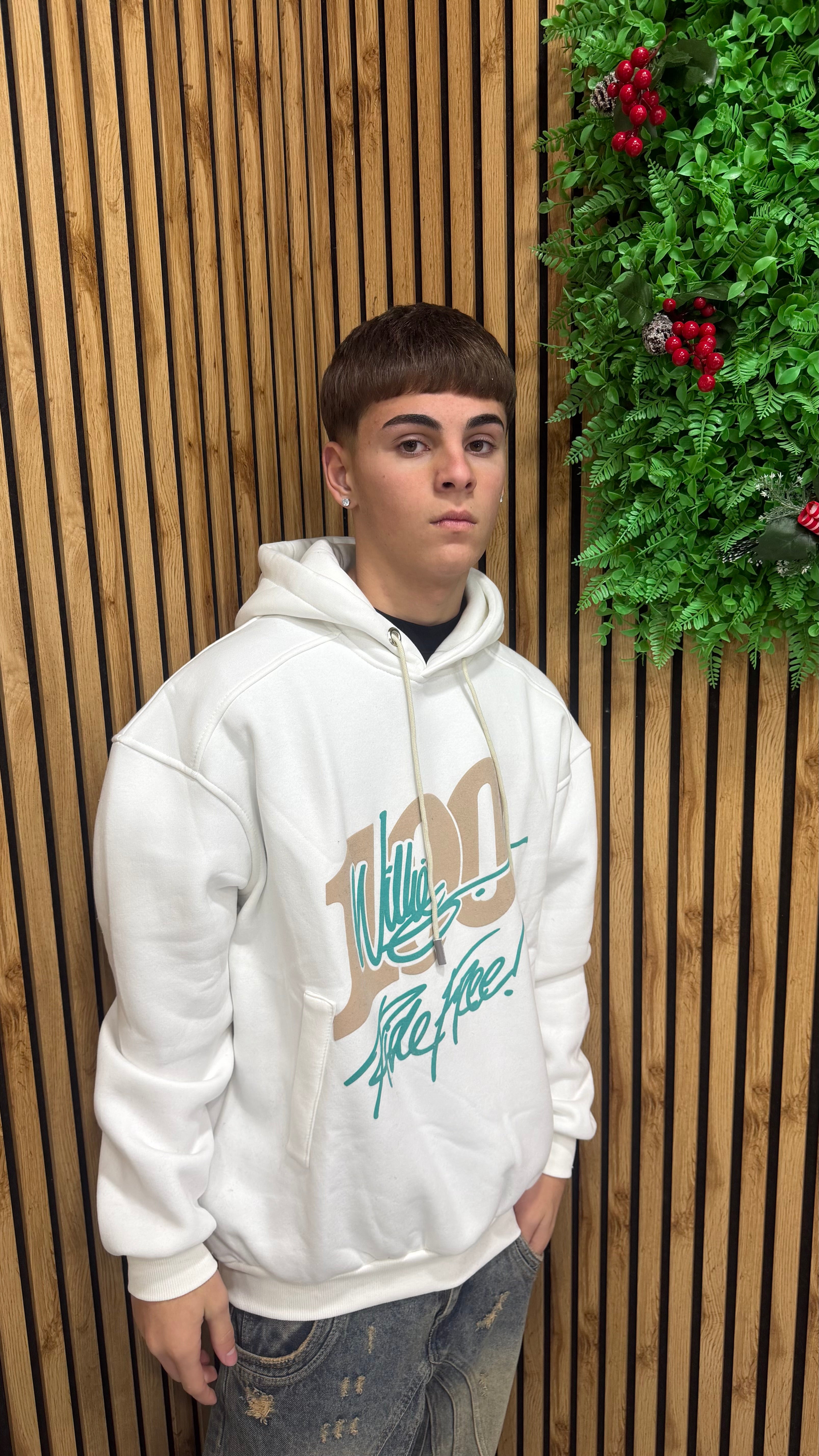 Felpa “100” Super Premium 3 Colori