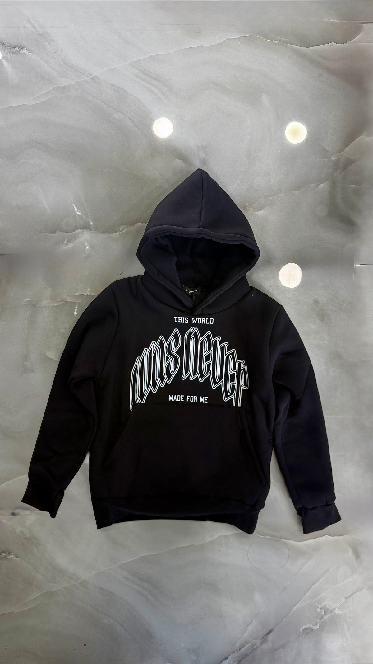 Felpa Junior “Was Never” 2 Colori