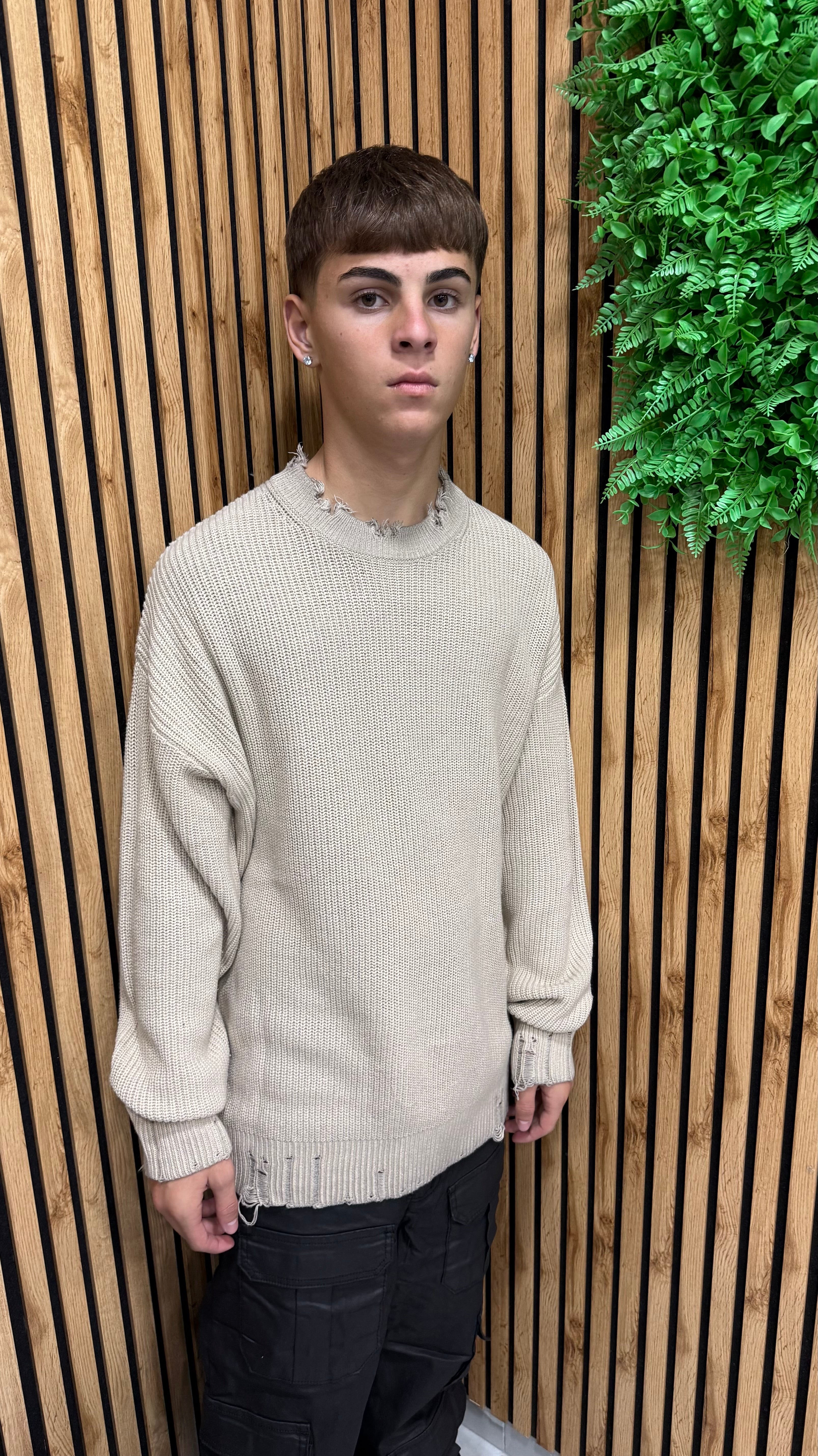 Maglione Sfiled Sfumed Tessuto Premium