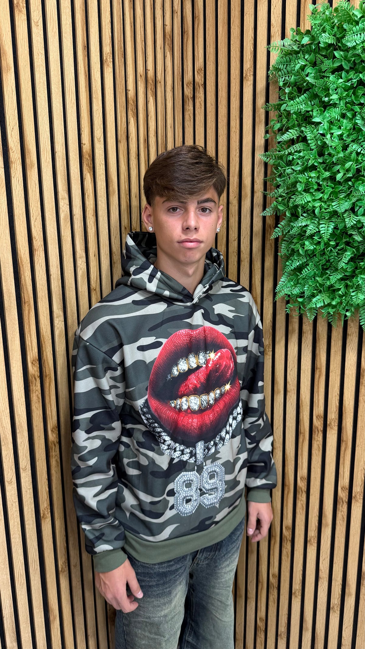 Felpa Uomo “Military Kiss” 2.0
