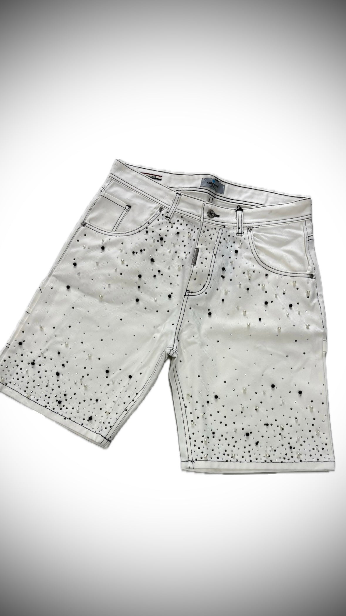 Jeans Short GL Diamond White Cianotic