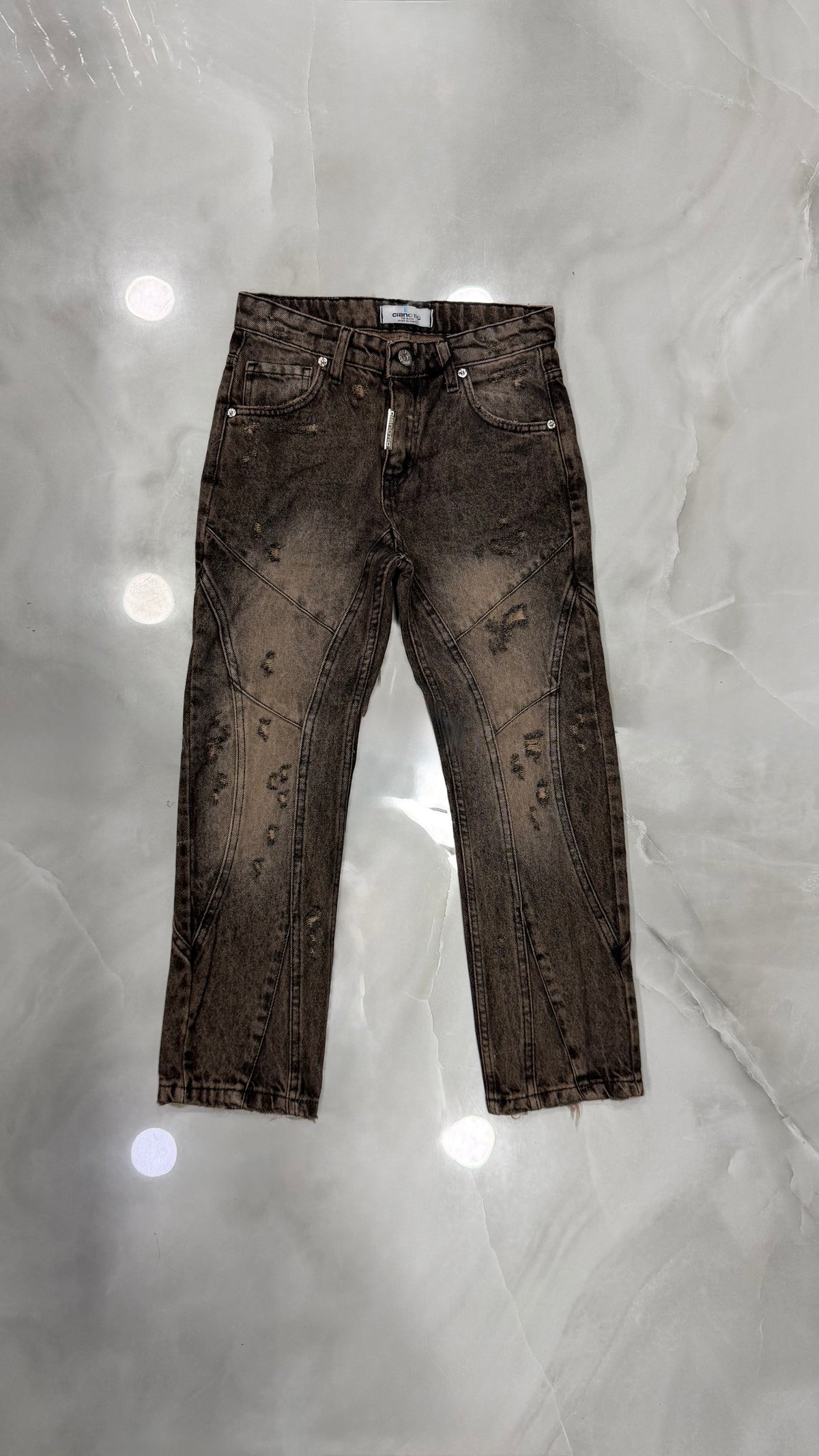 Jeans Junior Baggy 555 Black Cianotic