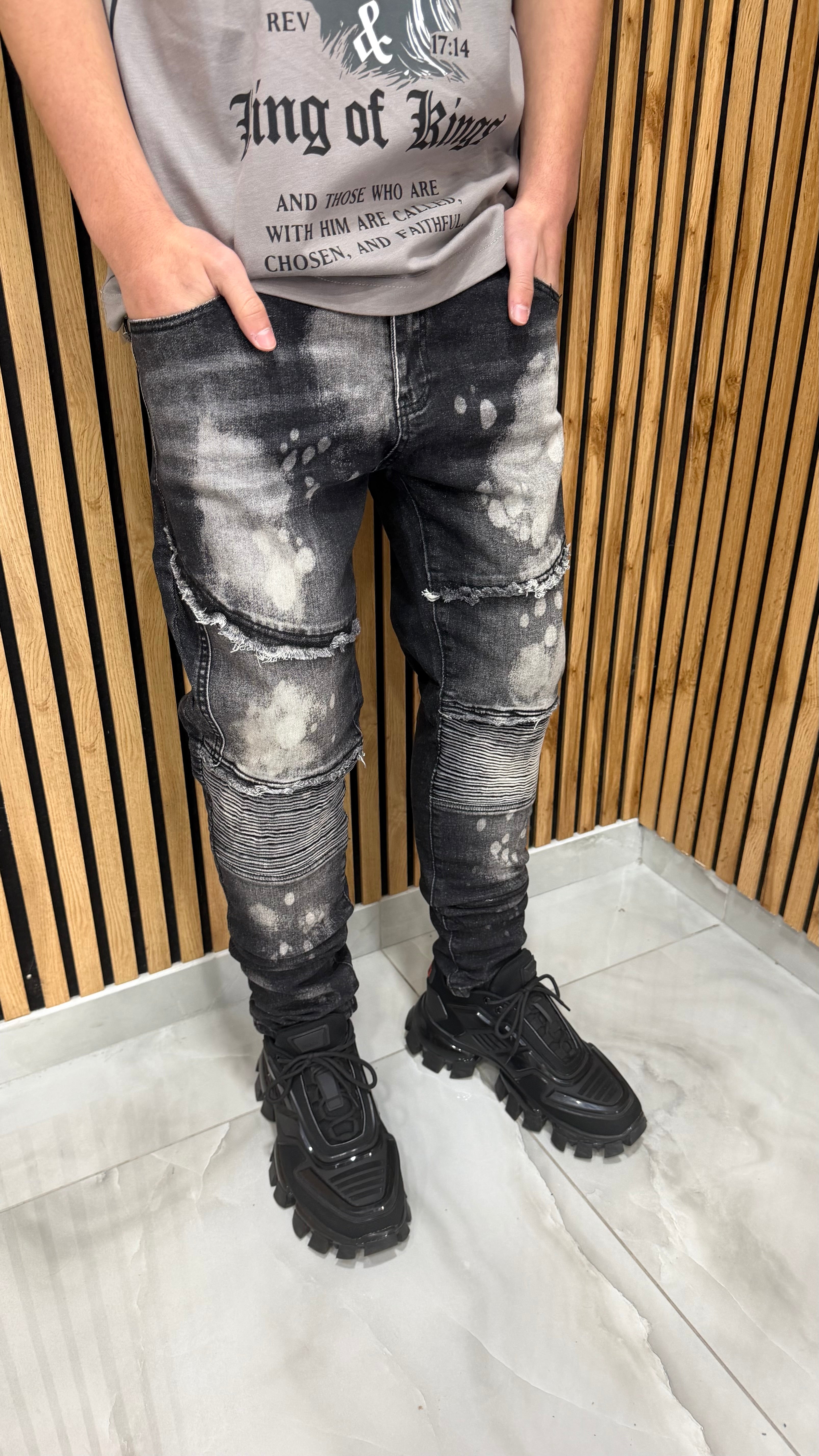Jeans Skinny Sfranged “Iron”