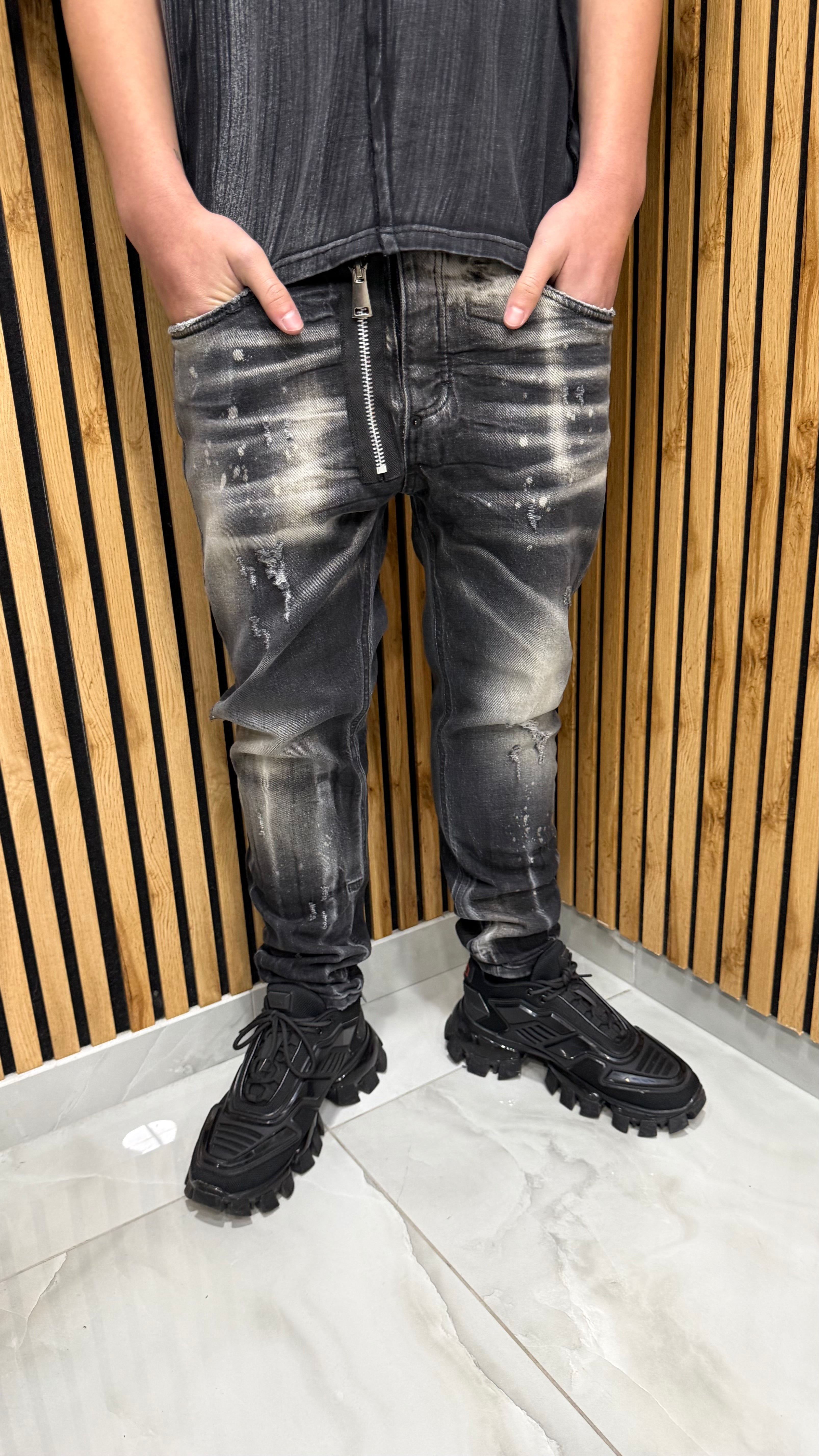 Jeans Mood DSQ DQ6/3 Black Cianotic