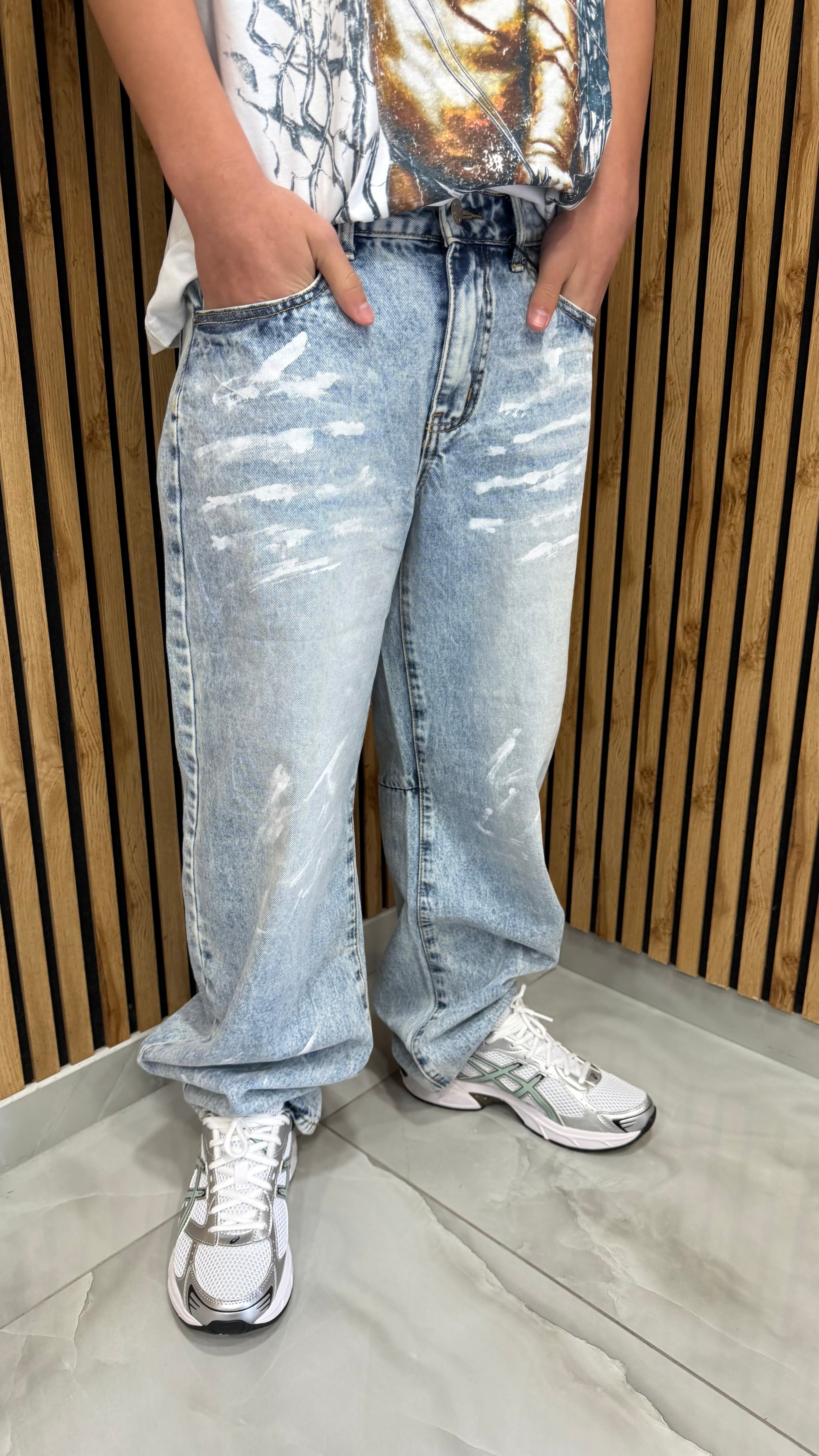 Jeans Baggy Ballon Paint