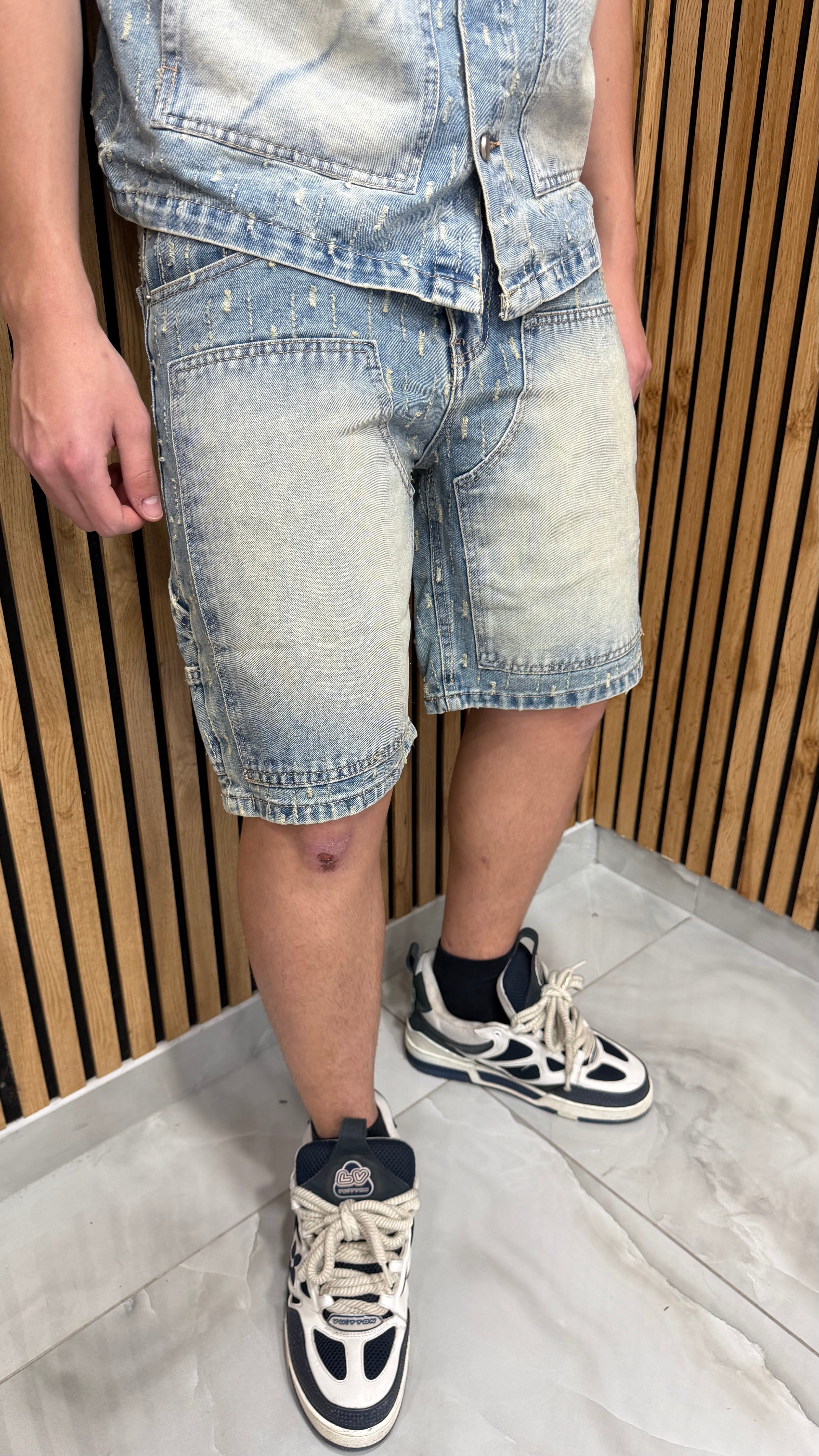 Coordinato Denim Carpenter Sfranged “Safari"
