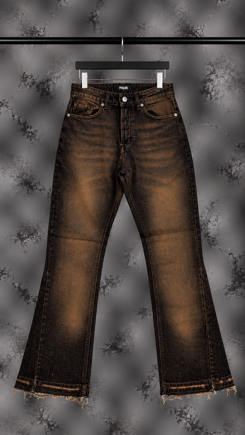 Jeans Uomo Flare Coffee