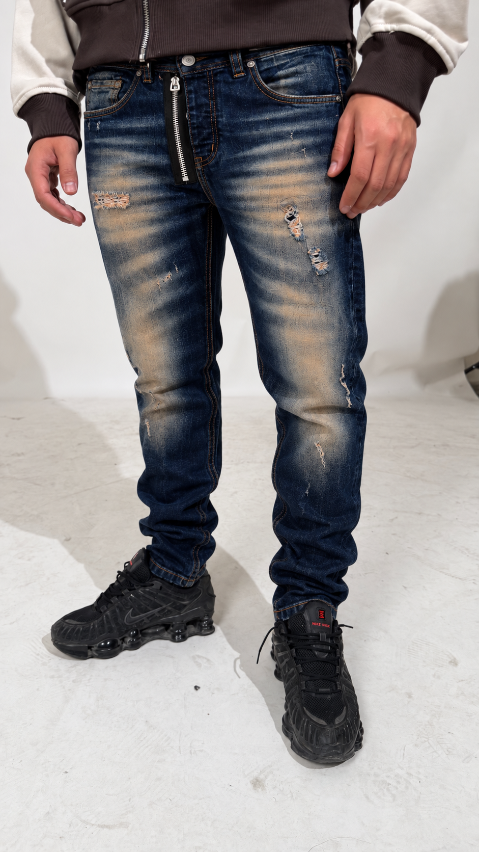 Jeans Uomo Mood DSQ Industry Savage Blu