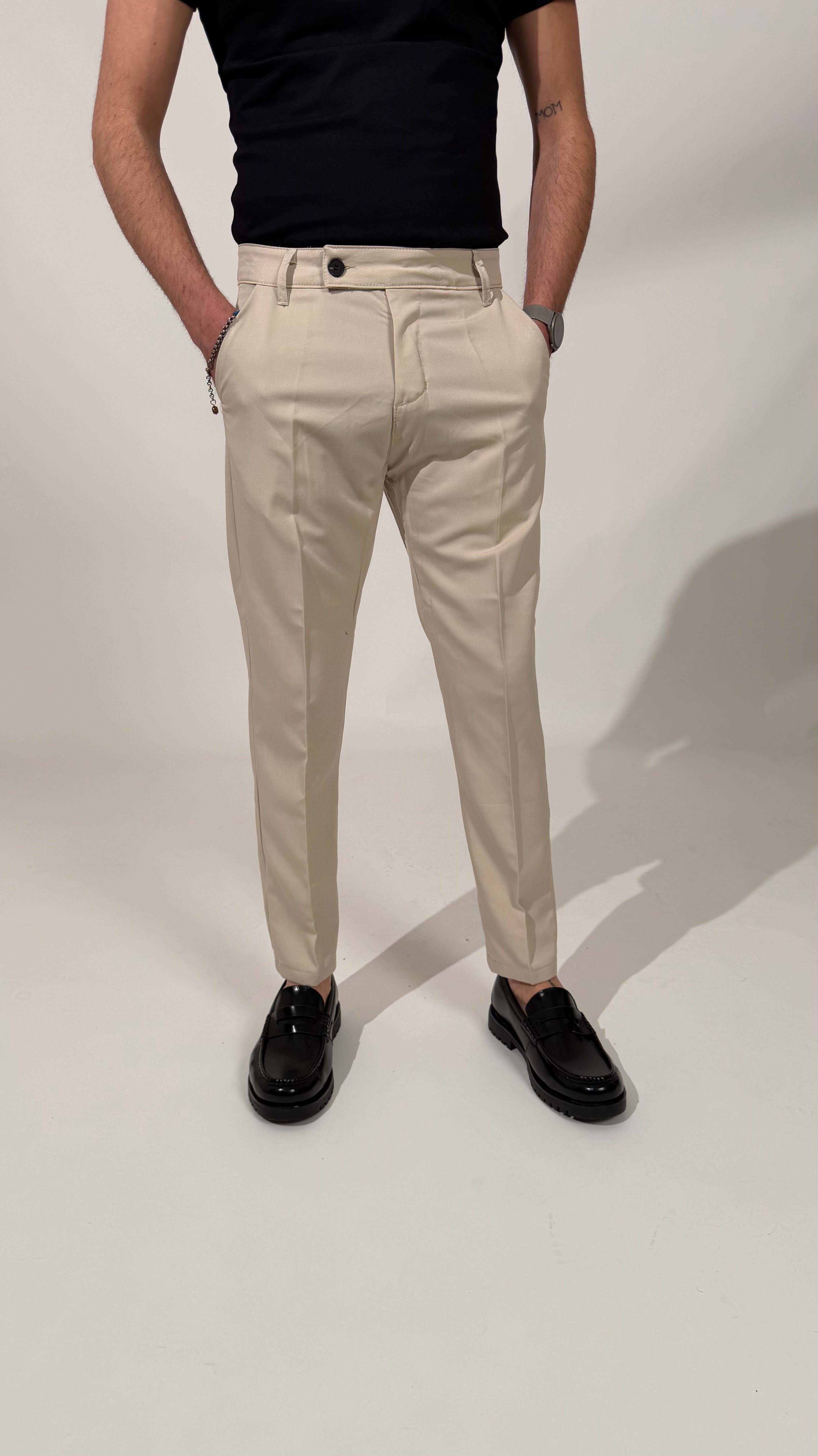 Pantalone Classico Fondo Stretto "Simply"
