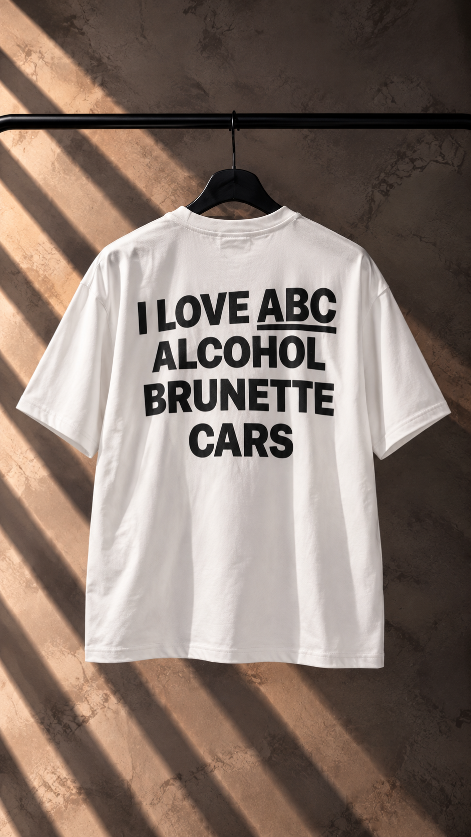 T-Shirt Uomo Love ABC