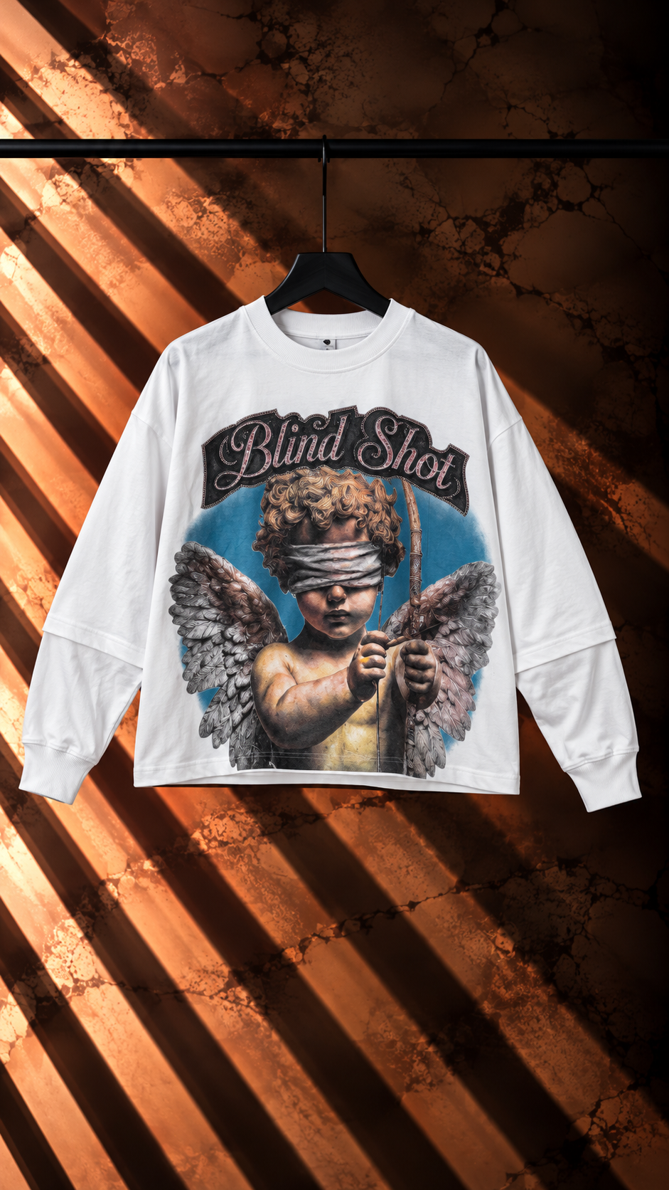 Long Sleeves Uomo “Blind 3/4” 3 Colori Cianotic